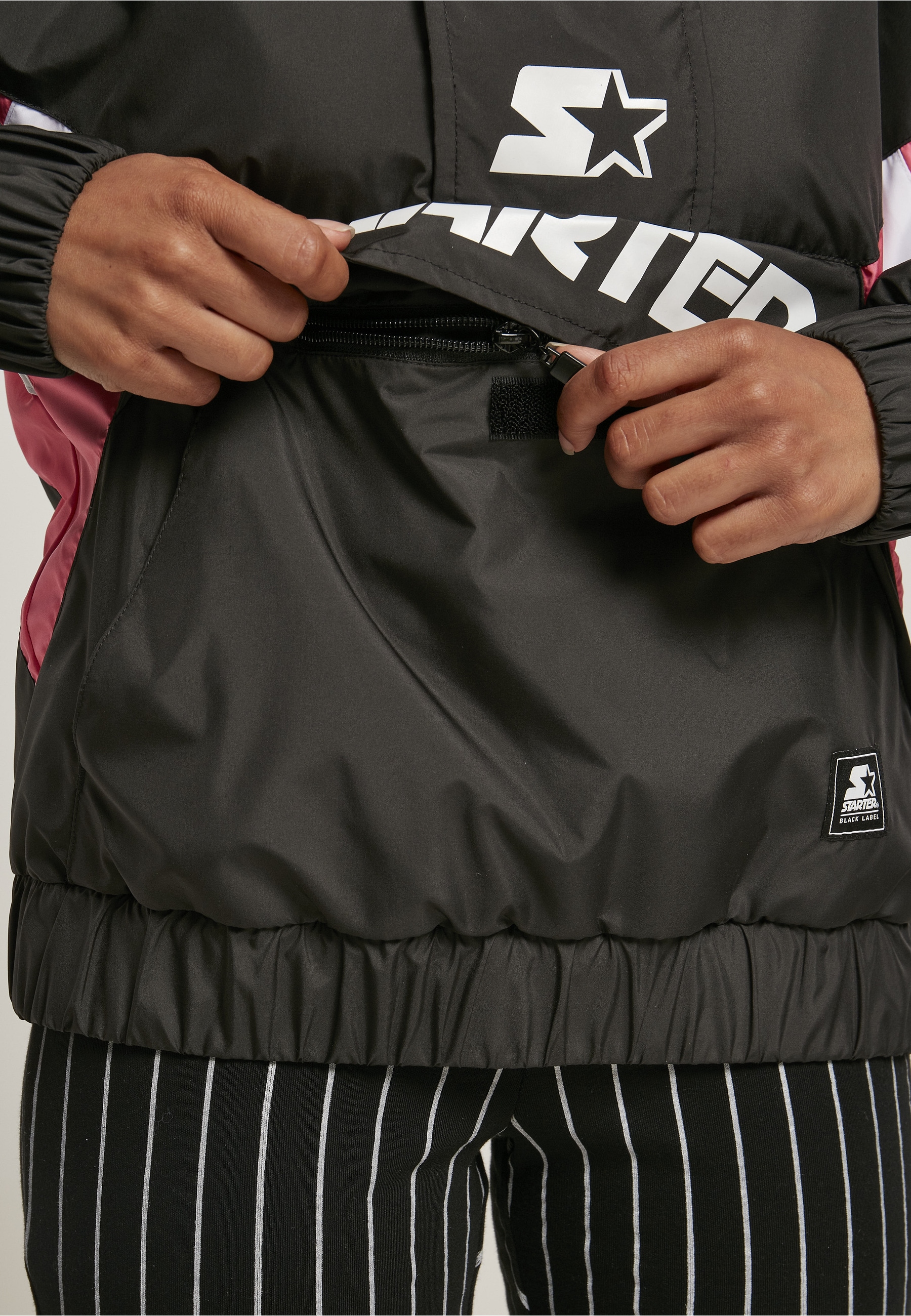Starter Black Label Windbreaker »Starter Black Label Damen« 1 Stk. tlg. mit Kapuze