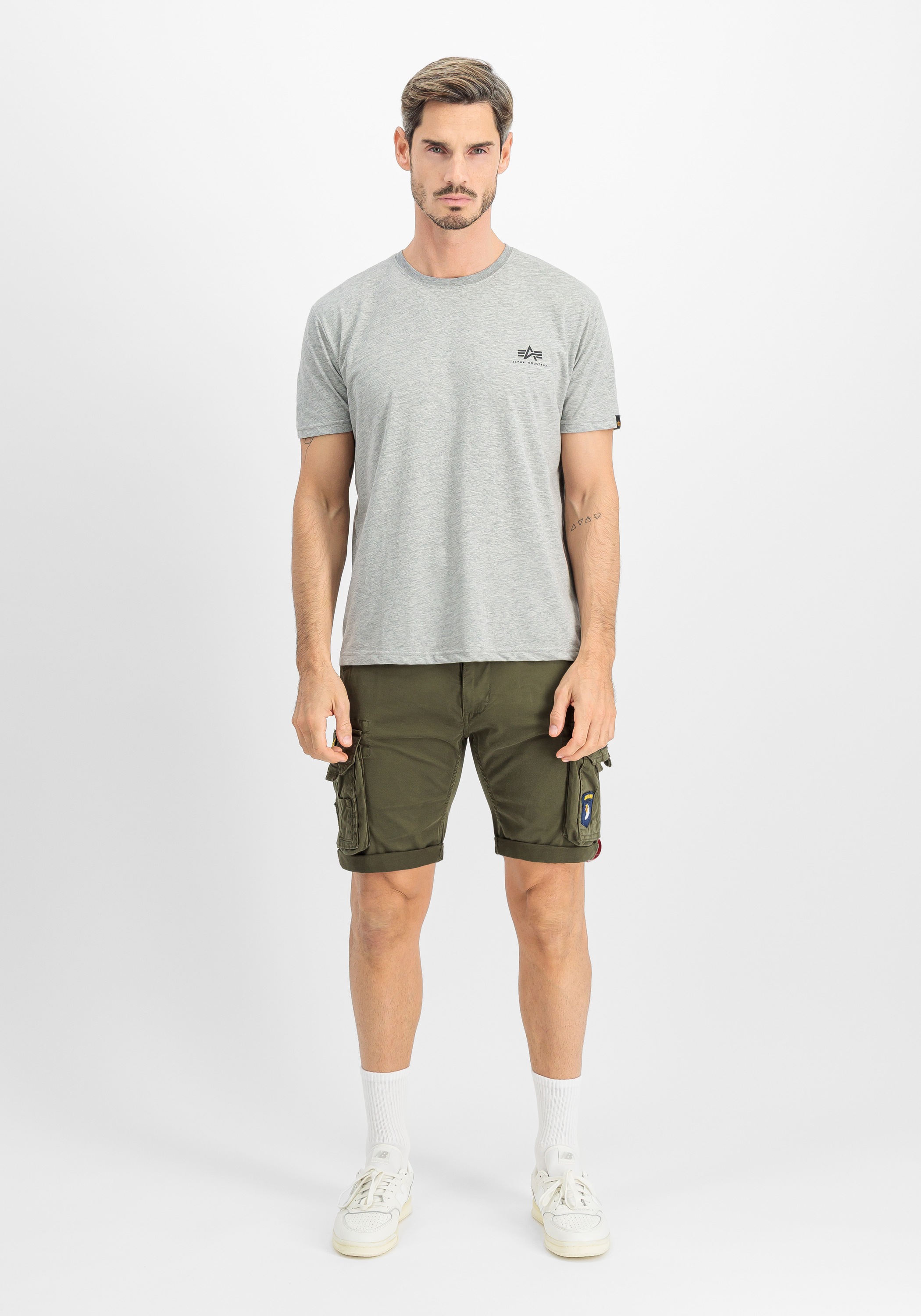 Thumbnail - Alpha Industries Shorts "Crew Short Patch"