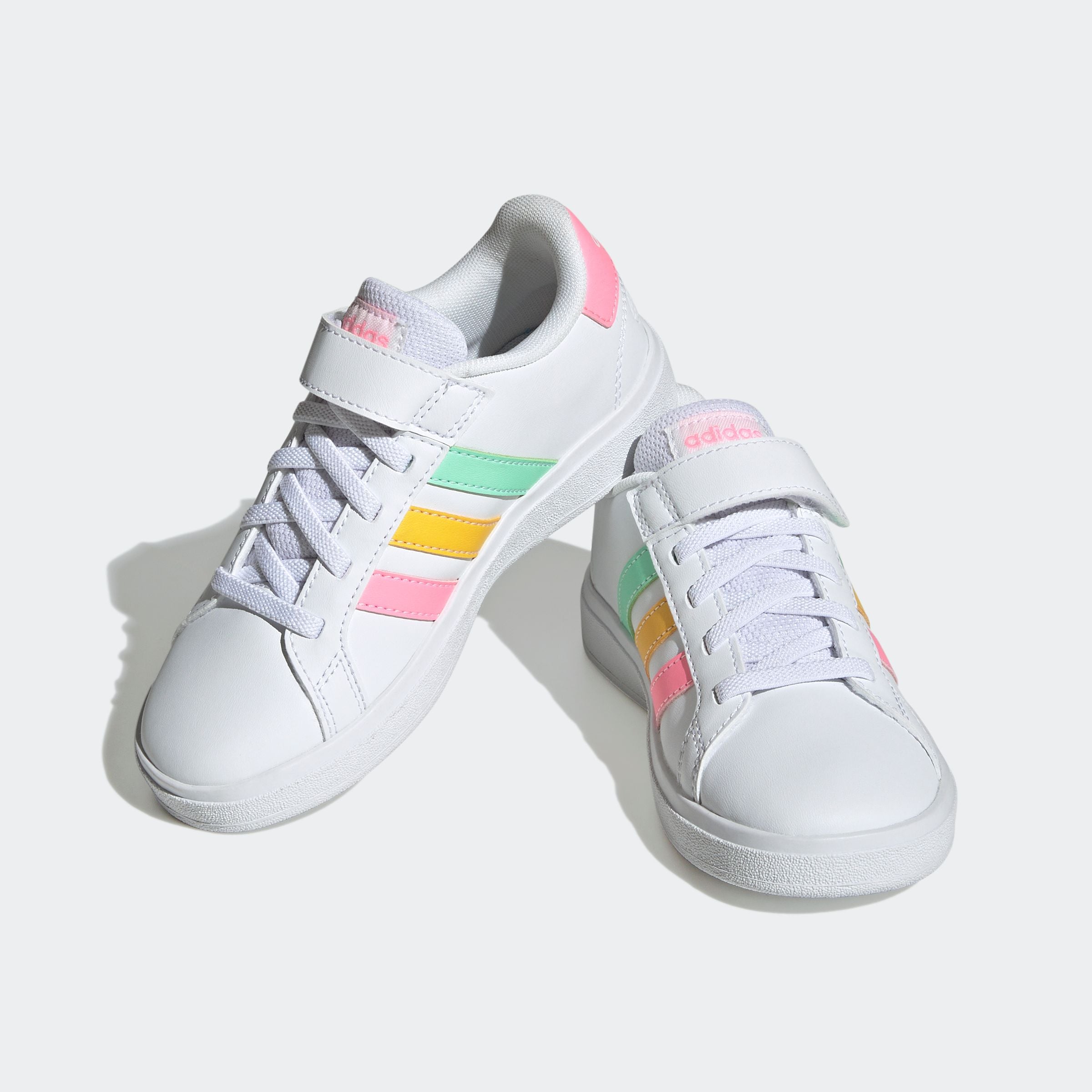 adidas Sportswear Klettschuh »GRAND COURT 2.0 KIDS«, Design auf den Spuren des adidas Superstar