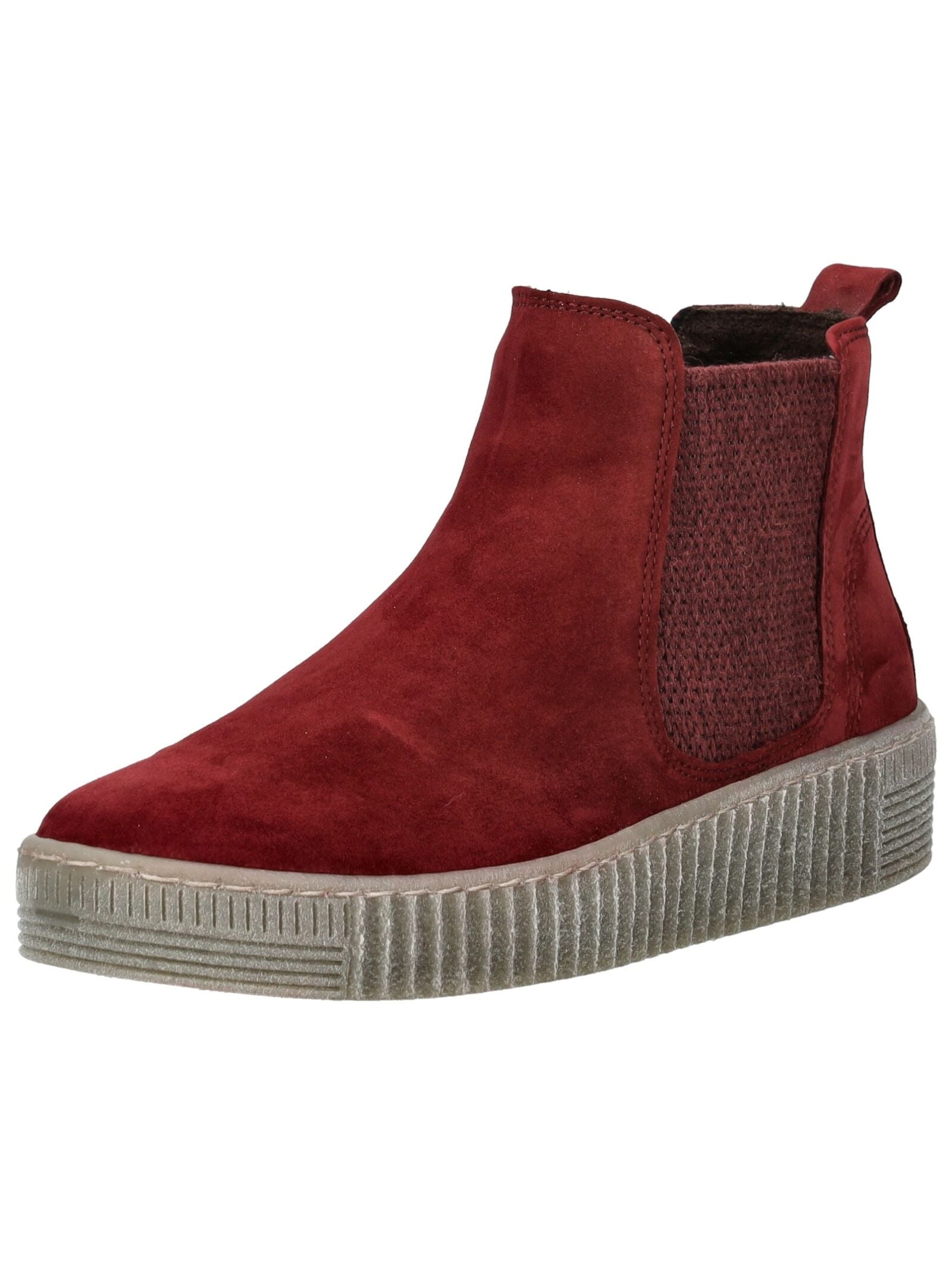 Gabor Plateaustiefelette "Gabor Stiefelette Veloursleder/Textil" günstig online kaufen