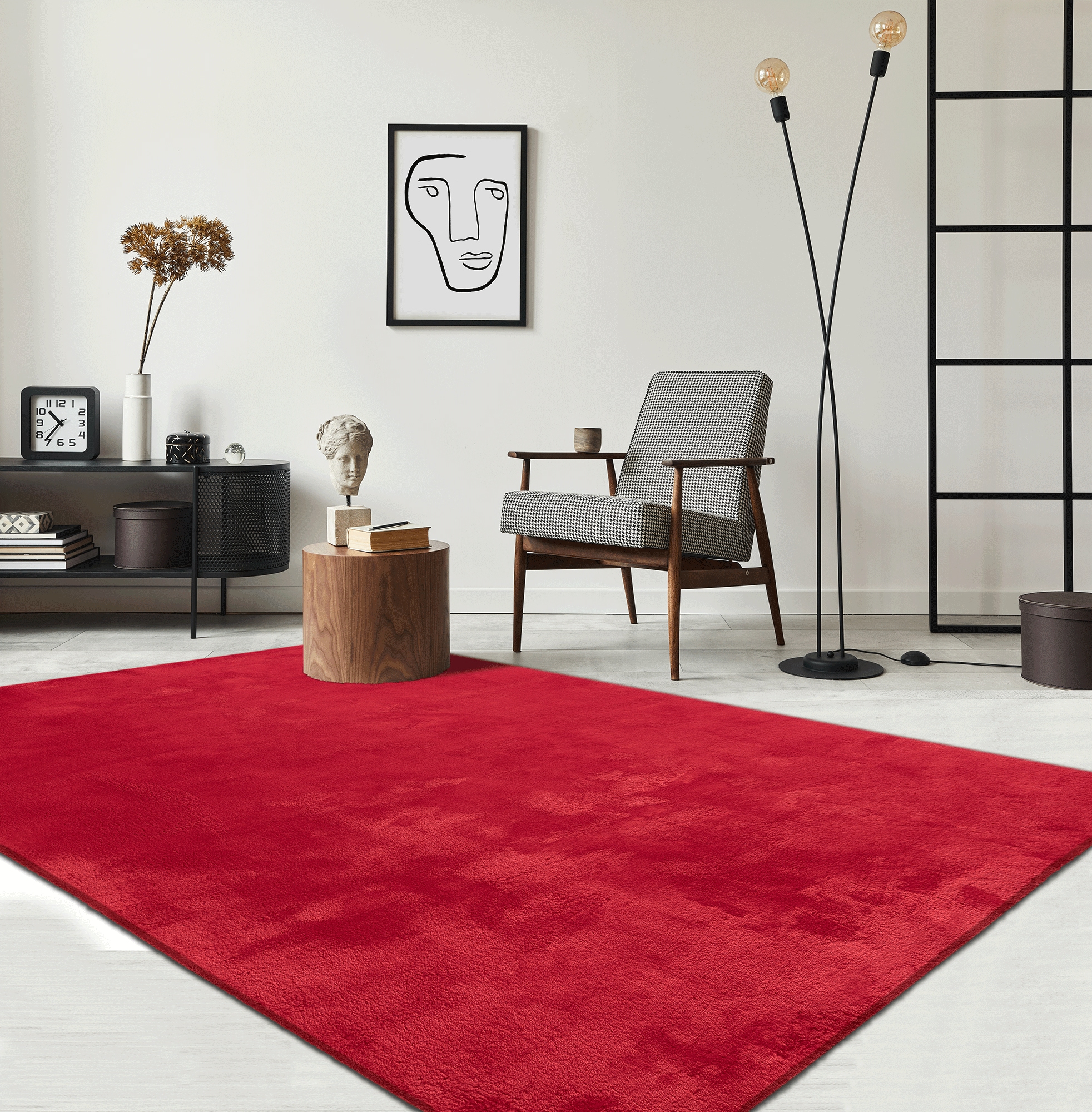 the carpet Teppich "Relax" rechteckig 16 mm Höhe waschbarer Wohnzimmer Tepp günstig online kaufen