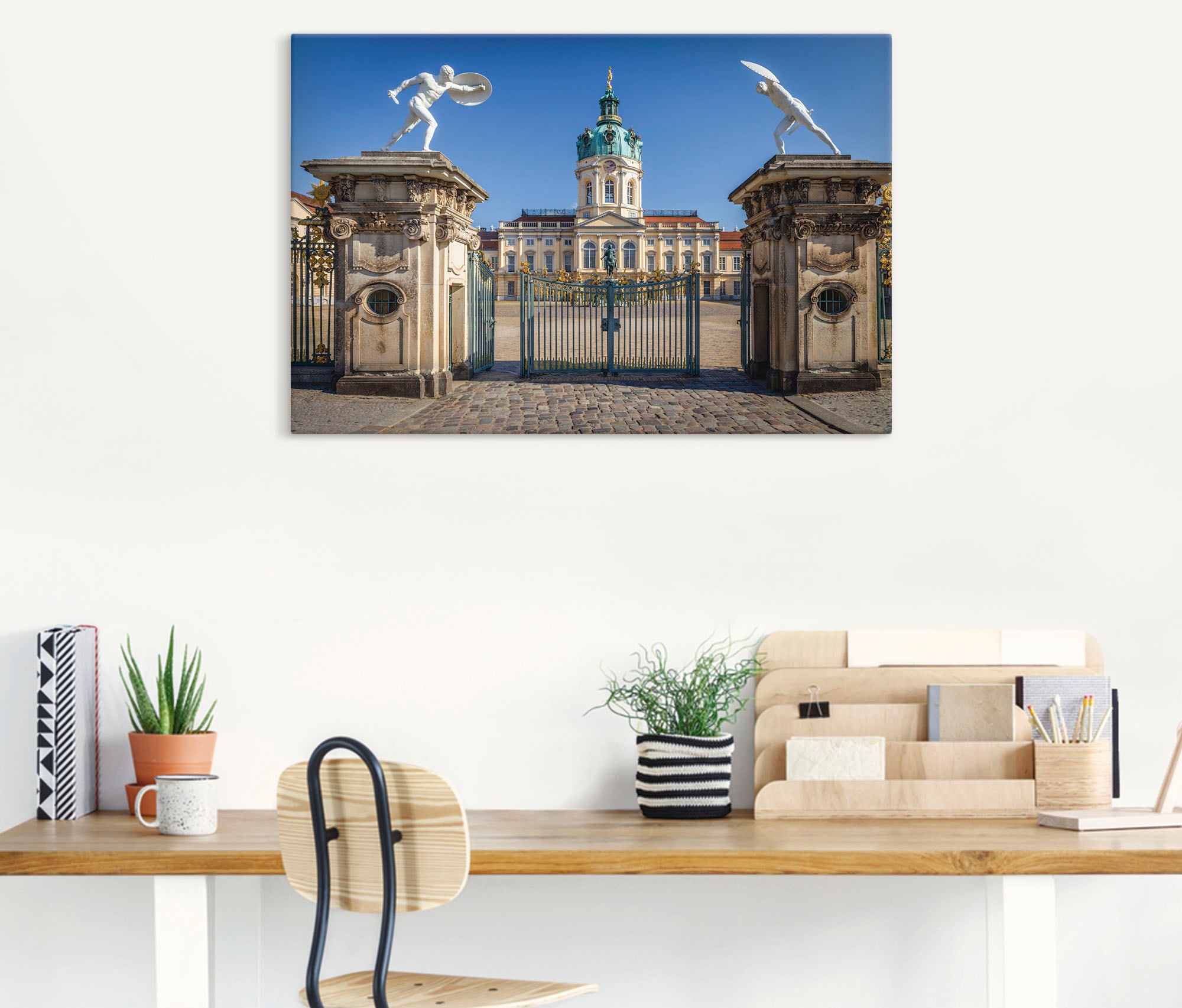 Artland Wandbild »Schloss Charlottenburg«, Gebäude, bestellen Alubild, BAUR St.), Wandaufkleber versch. in Größen Poster oder als Leinwandbild, | (1