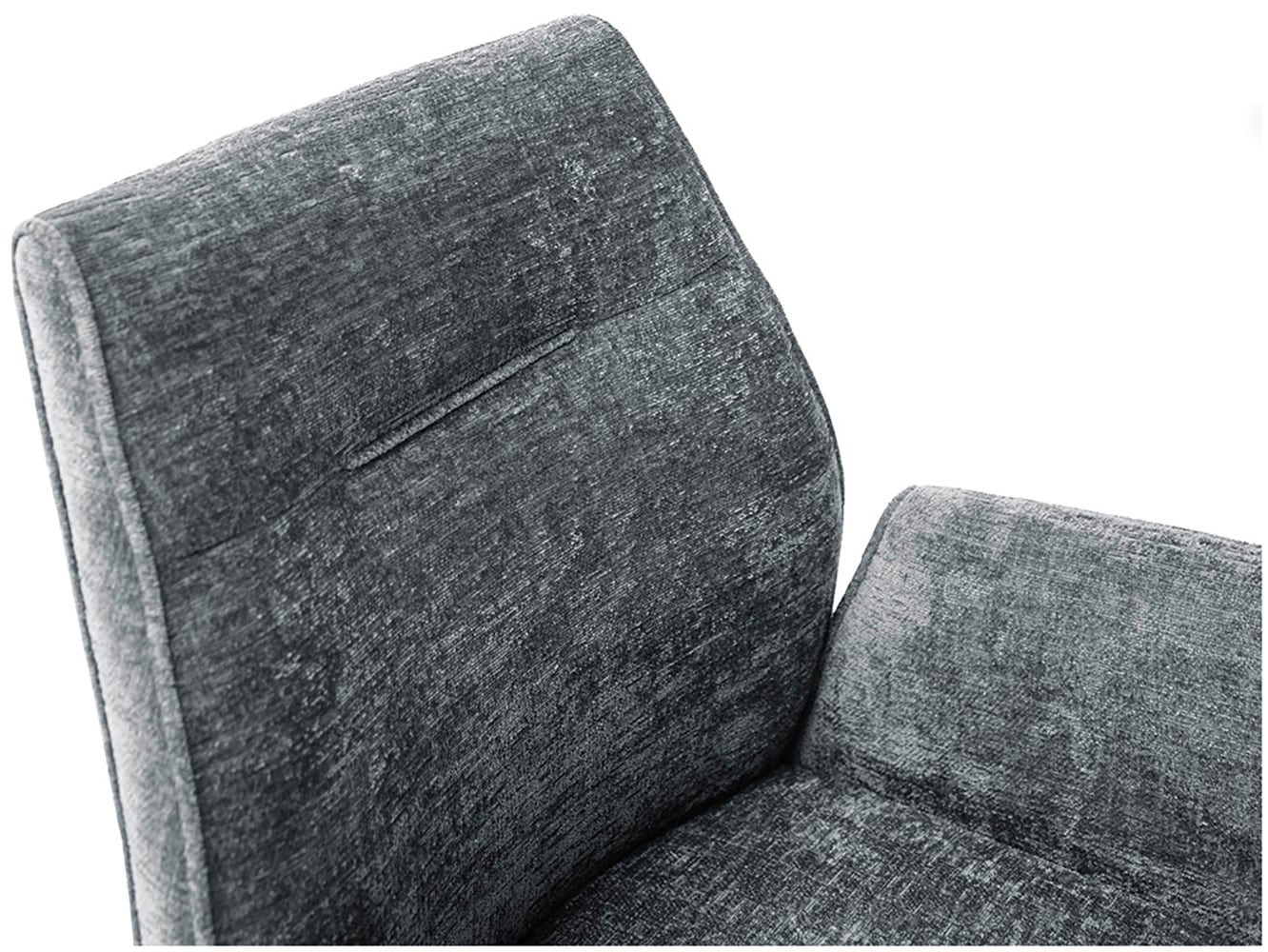 MCA furniture Esszimmerstuhl, Chenilleoptik, (2er-Set), drehbar 360°, Belastbarkeit 120 kg, Sitzhöhe ca. 50 cm