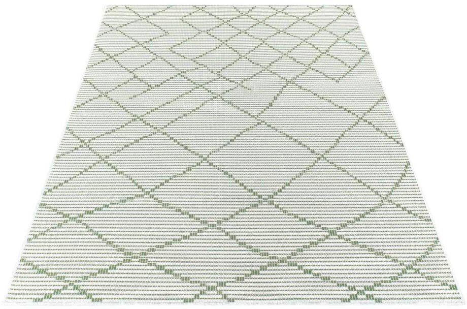 Carpet City Outdoorteppich »PALM3526« rechteckig 5 mm Höhe Wetterfest & UV-beständig, für Balkon, Terrasse, Küche, flach gewebt