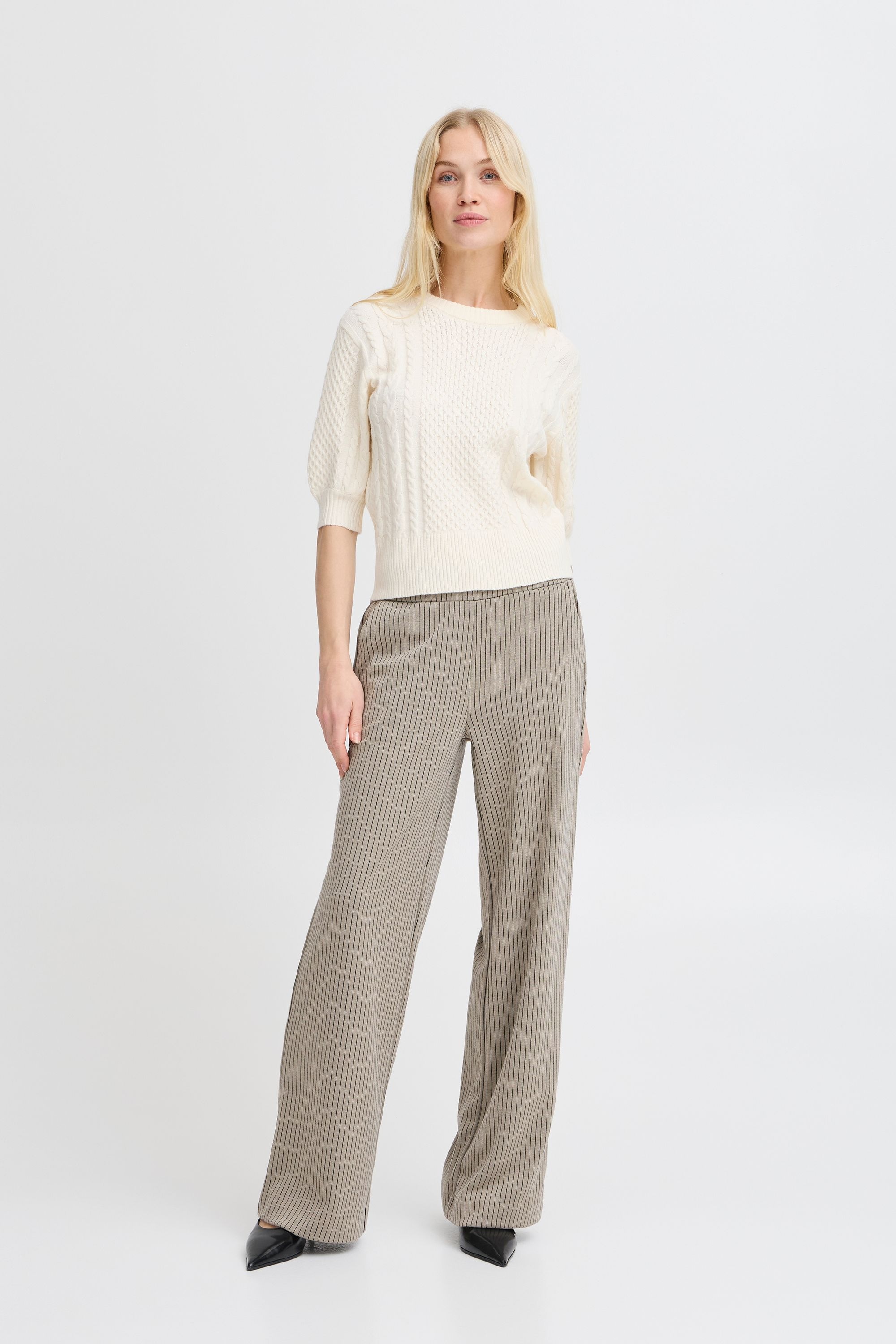 b.young Strickpullover »Strickpullover BYNIBE SS JUMPER -«