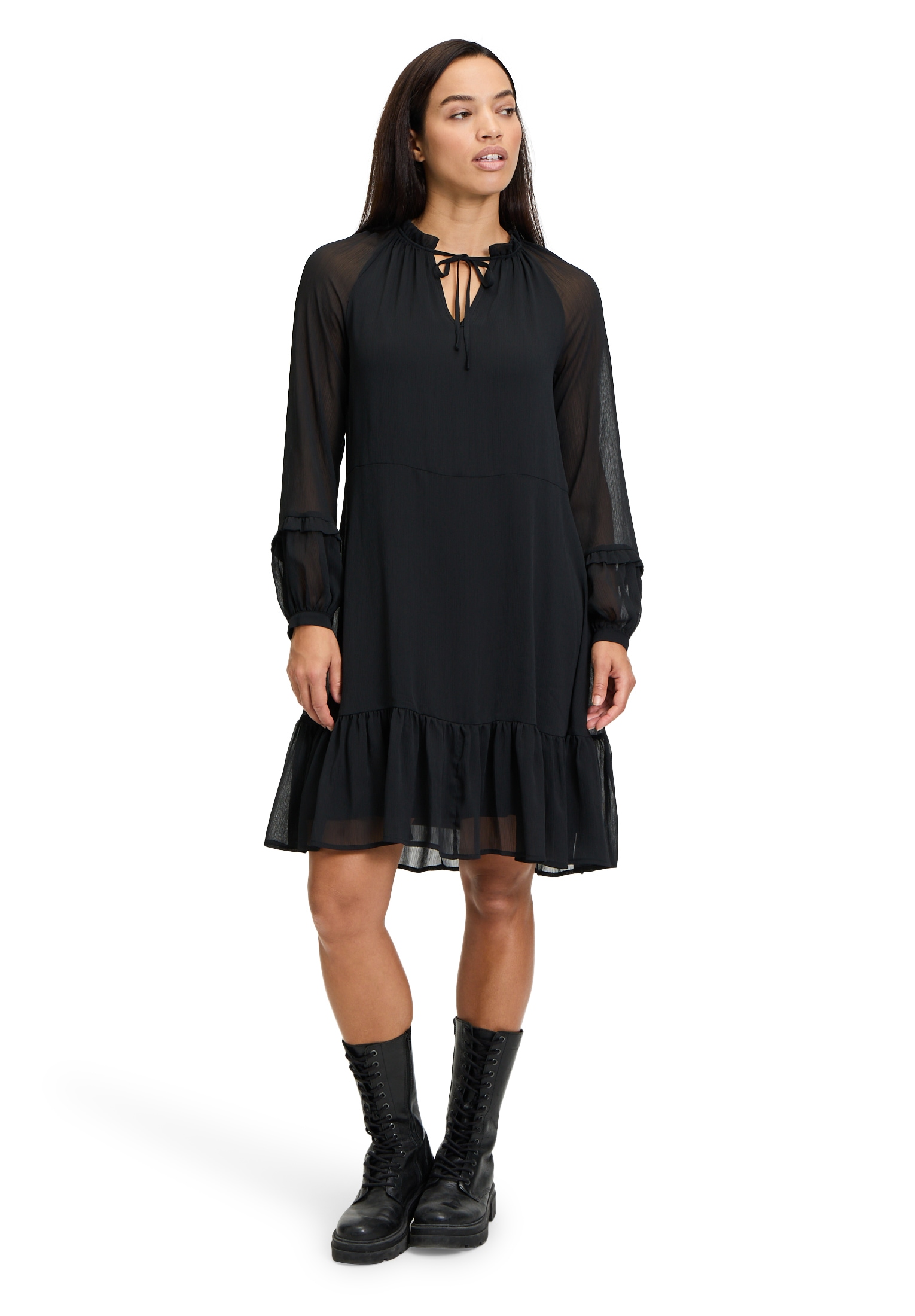 Cartoon Chiffonkleid »Cartoon Chiffonkleid mit Stufen«, Design