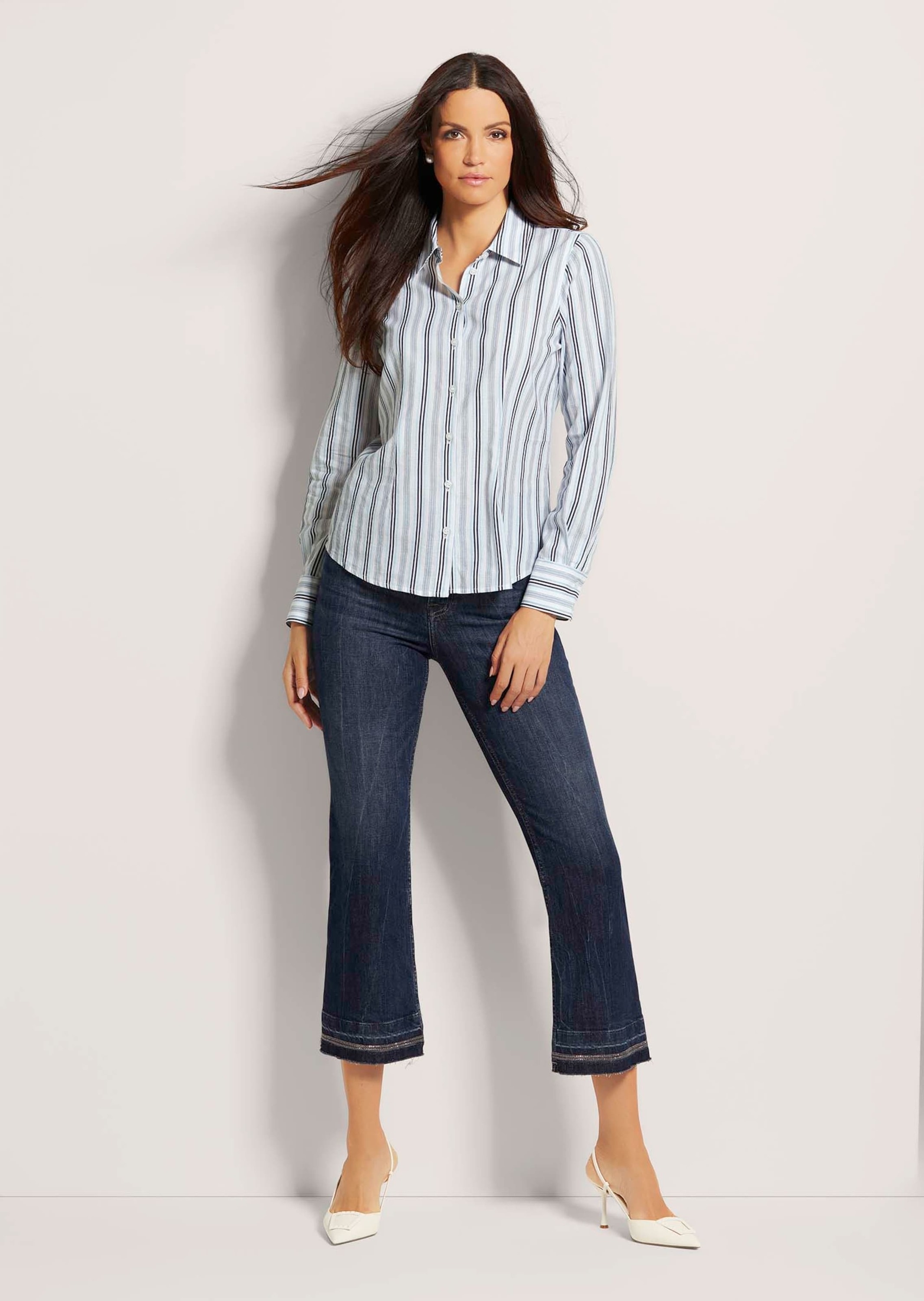 MADELEINE Hemdbluse "Bluse Klassische Streifenbluse" günstig online kaufen