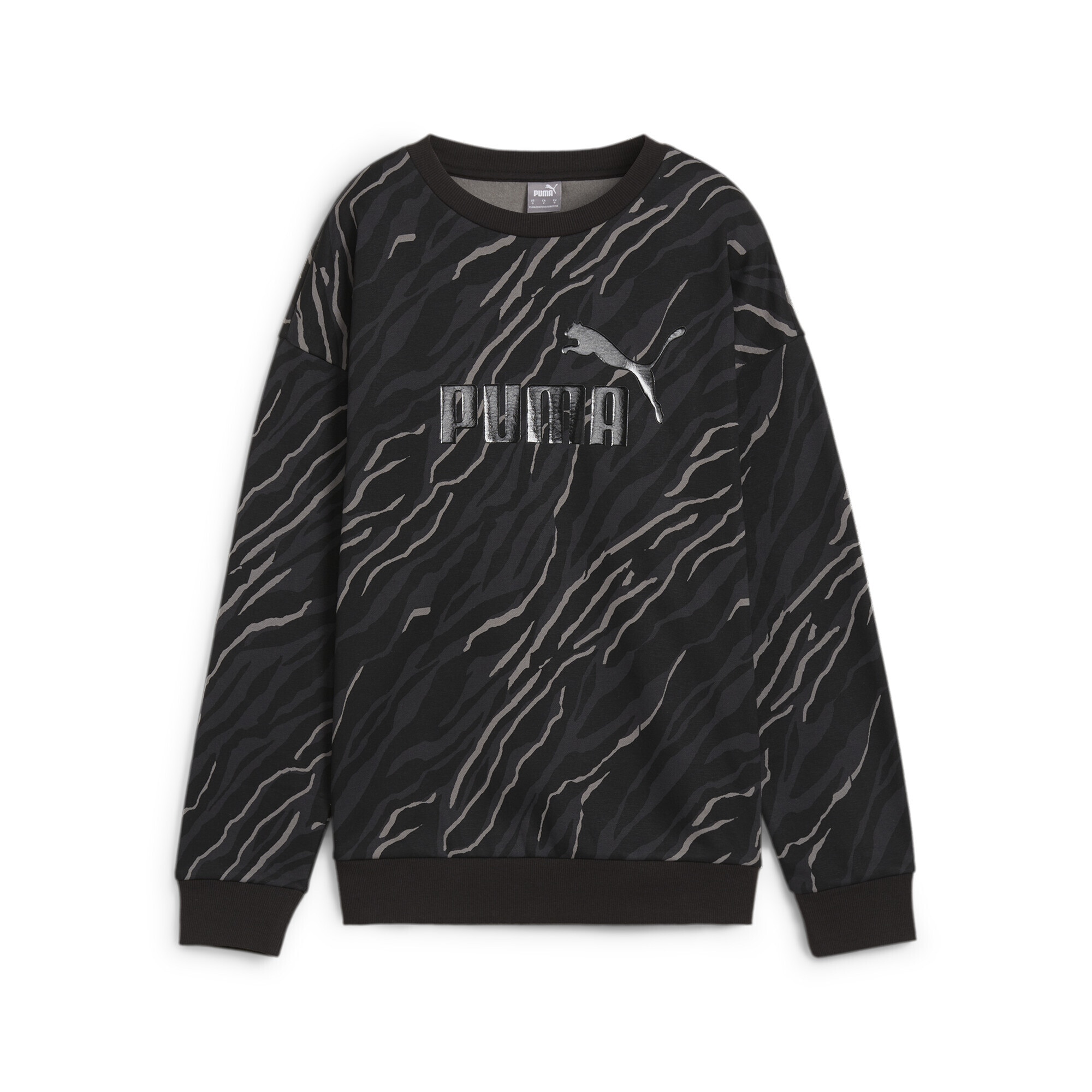 PUMA Sweatshirt »ESS+ ANIMAL Graphic Rundhalsshirt Damen«