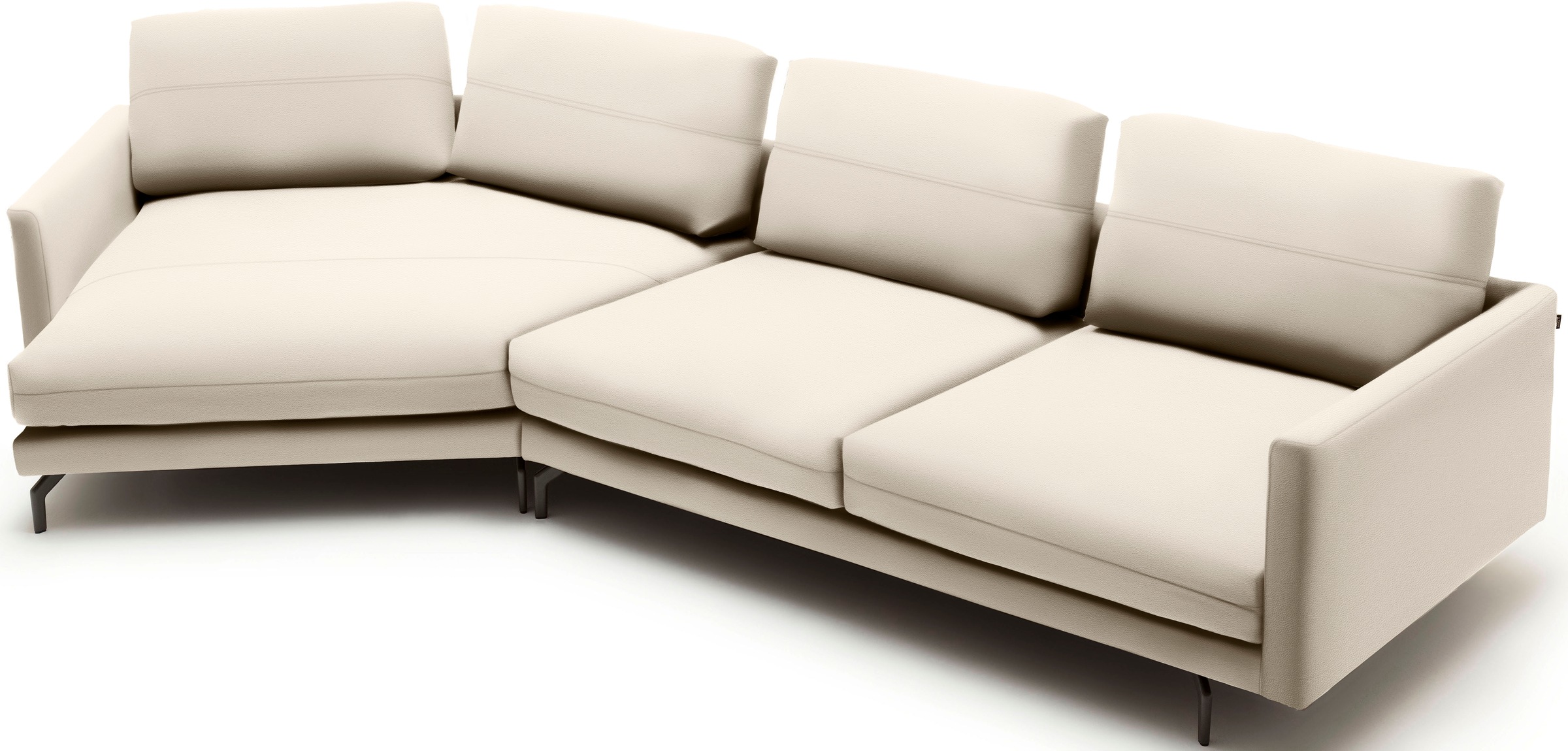 Creation BY ROLF BENZ Wohnlandschaft »CR.414«, Wahlweise aus Leder oder Chenille
