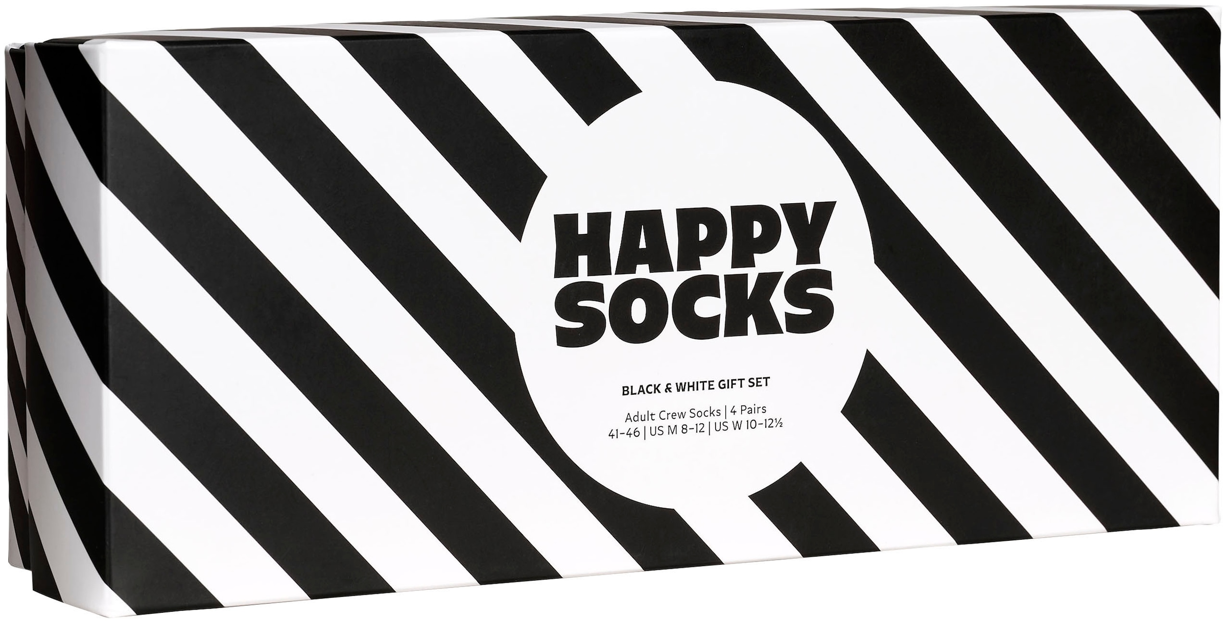 White Classic Socken, Paar), | Happy Set Socks Black 4 Gift (Packung, bestellen Socks BAUR &