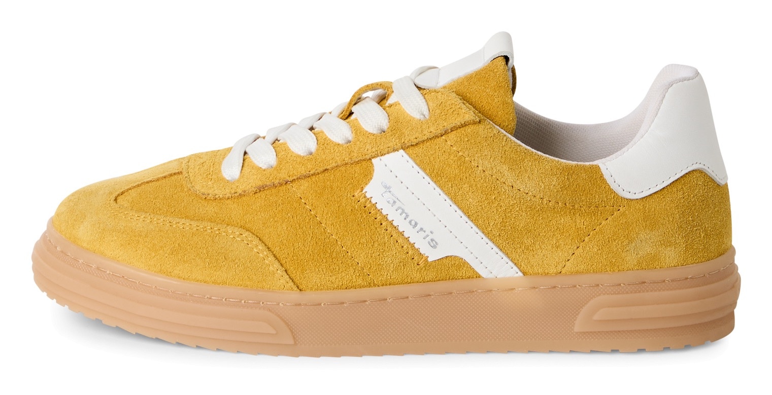 Tamaris Plateausneaker, Schnürschuh, Halbschuh, Freizeitschuh mit gepolstertem Schaftrand
