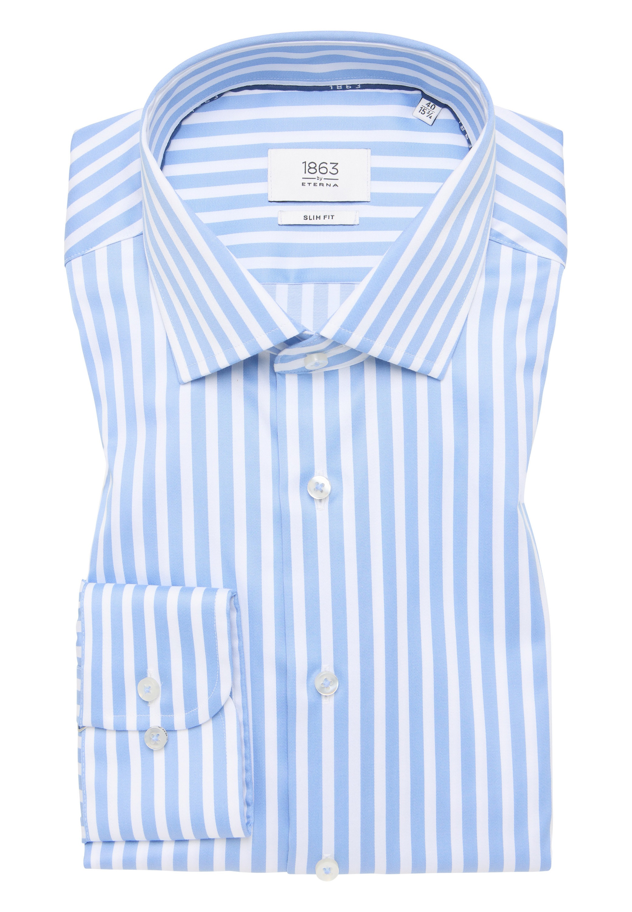 Eterna Langarmhemd »SLIM FIT«, NON IRON (bügelfrei)