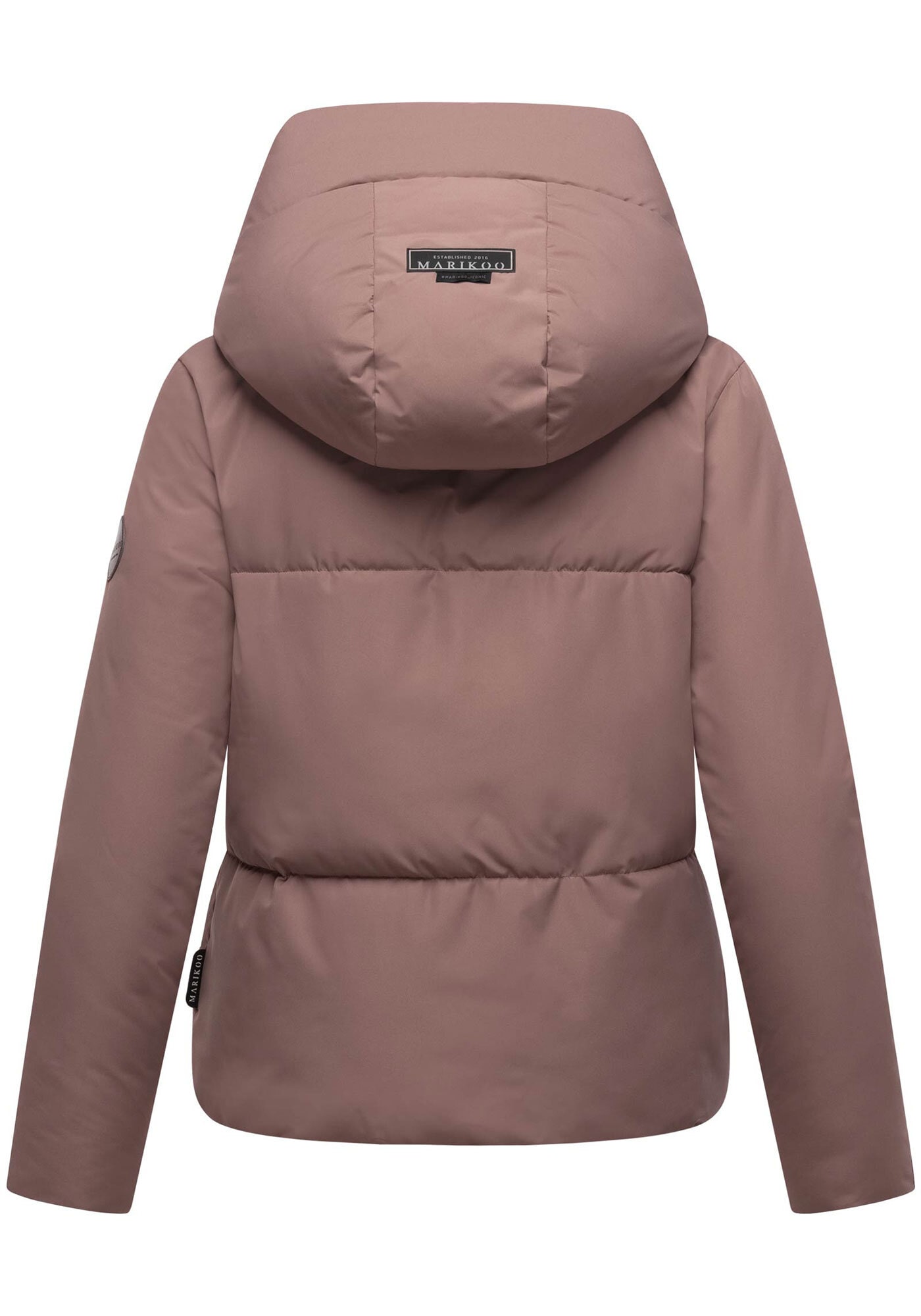 Marikoo Winterjacke »Ninikaa«, kurze Winter Jacke mit extra hohem Windschutzkragen