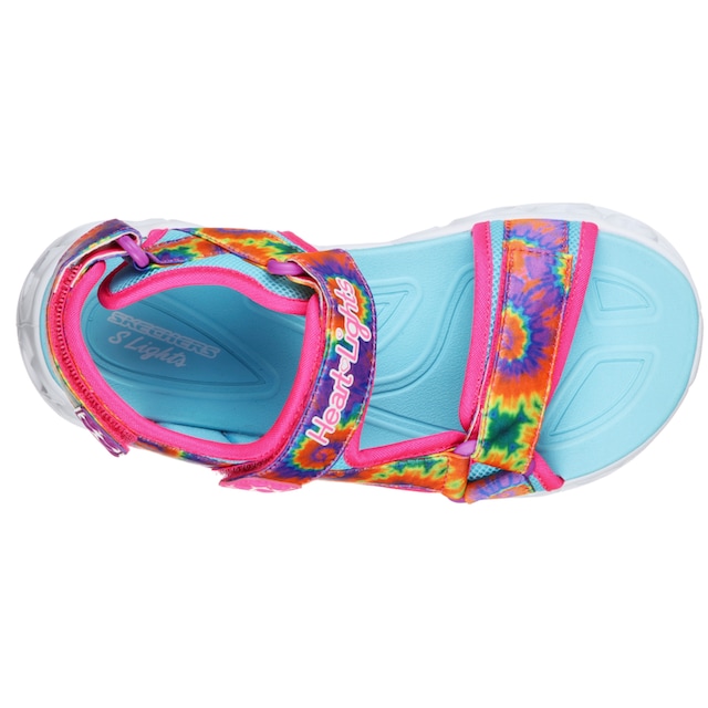 Skechers Kids Sandale »HEART LIGHTS SANDAL«, mit Batik-Print kaufen | BAUR