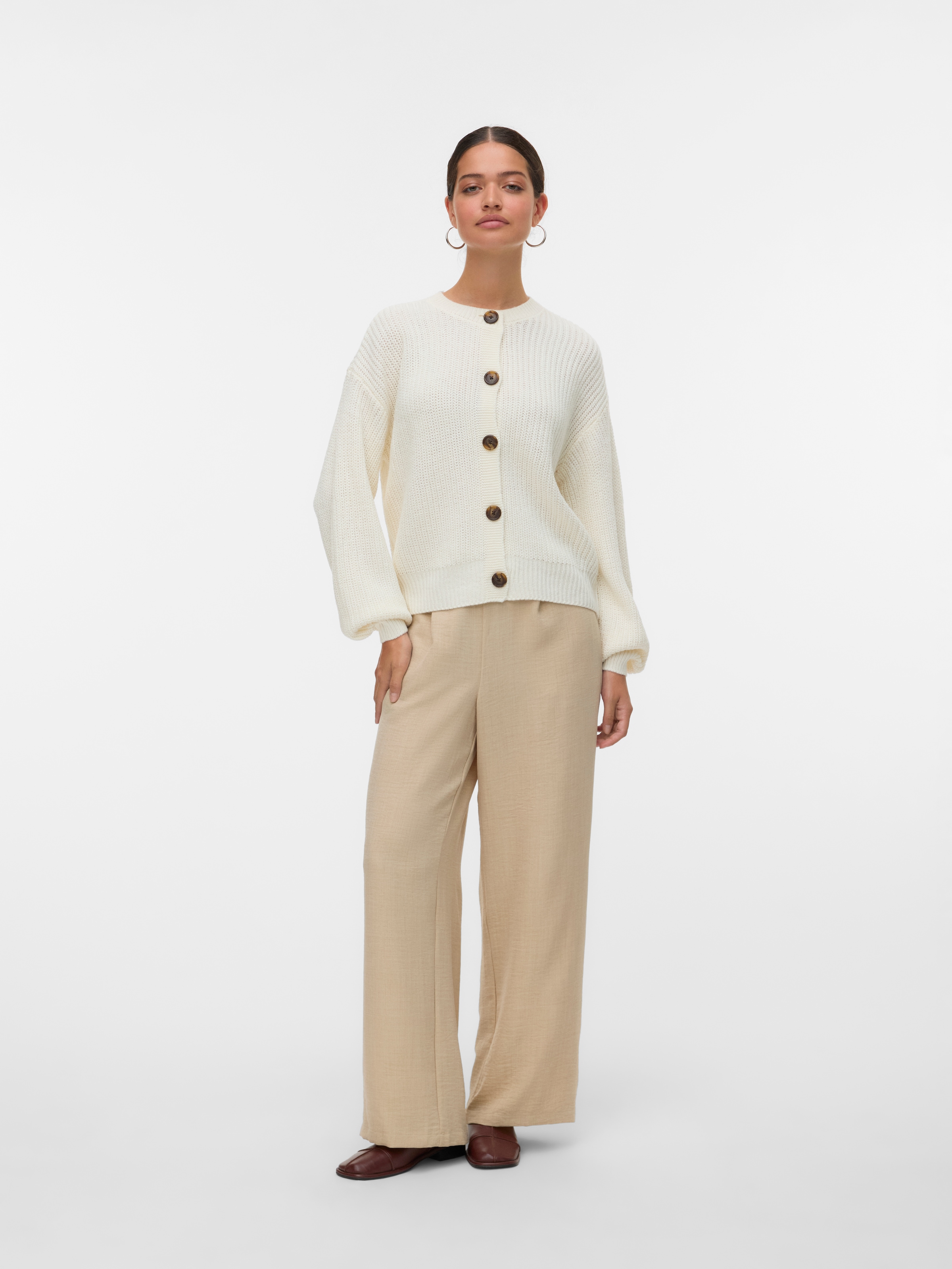 Vero Moda Strickjacke »VMLEA LS O-NECK CARDIGAN NOOS«
