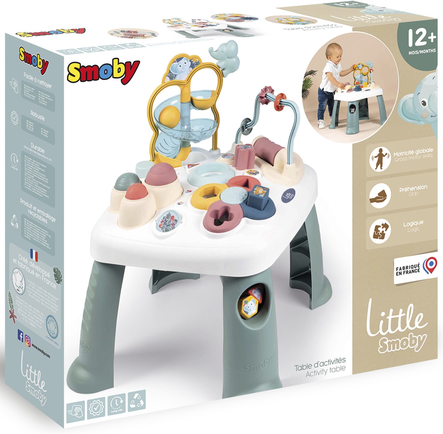 Smoby Spieltisch »Little Smoby, Activity-Spieltisch«