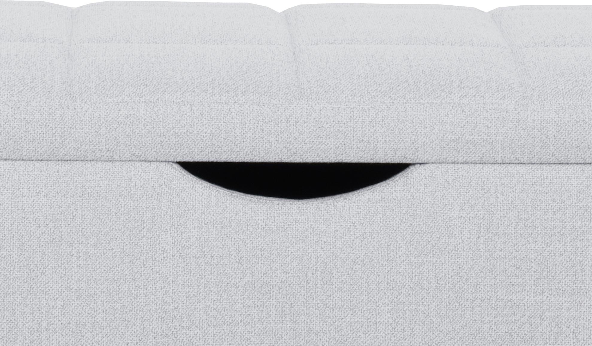 PLACES OF STYLE Hockerbank »Checked« mit Stauraum, Breite 120 cm und 160 cm, als Bettbank geeignet