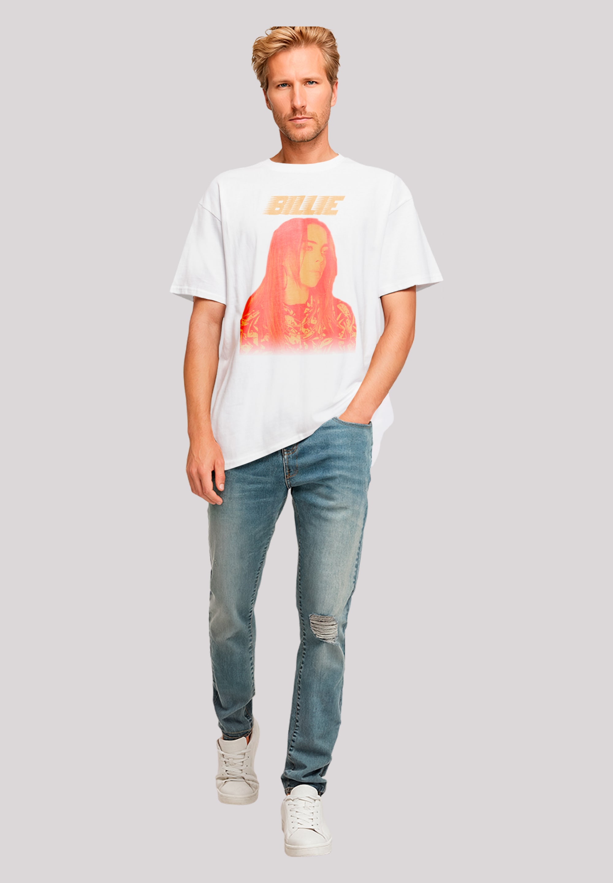 F4NT4STIC T-Shirt »Billie Eilish Portrait«, Premium Qualität