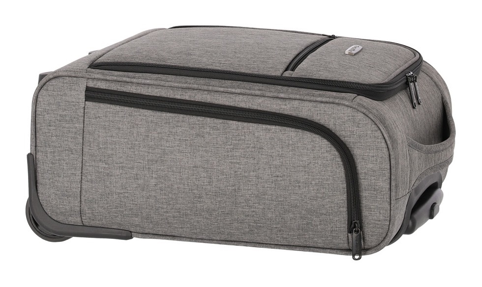 travelite Weichgepäck-Trolley »CABIN Bordtrolley Underseat, 43 cm«, 2 Rollen, Handgepäck-Koffer Reisekoffer mit Aufsteckfunktion Bordgepäck