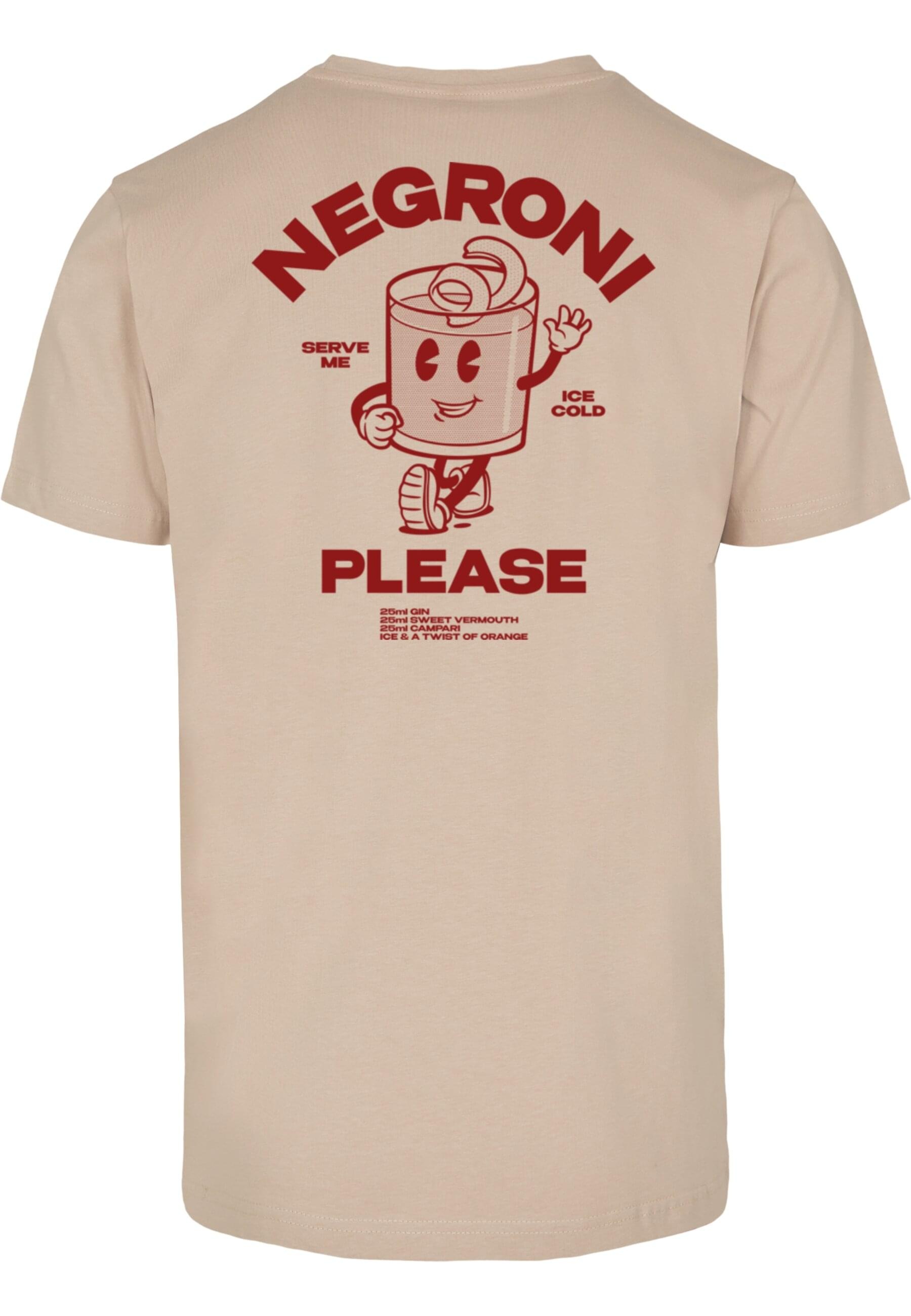 MisterTee T-Shirt »MisterTee Negroni Please Tee«, (1 tlg.)