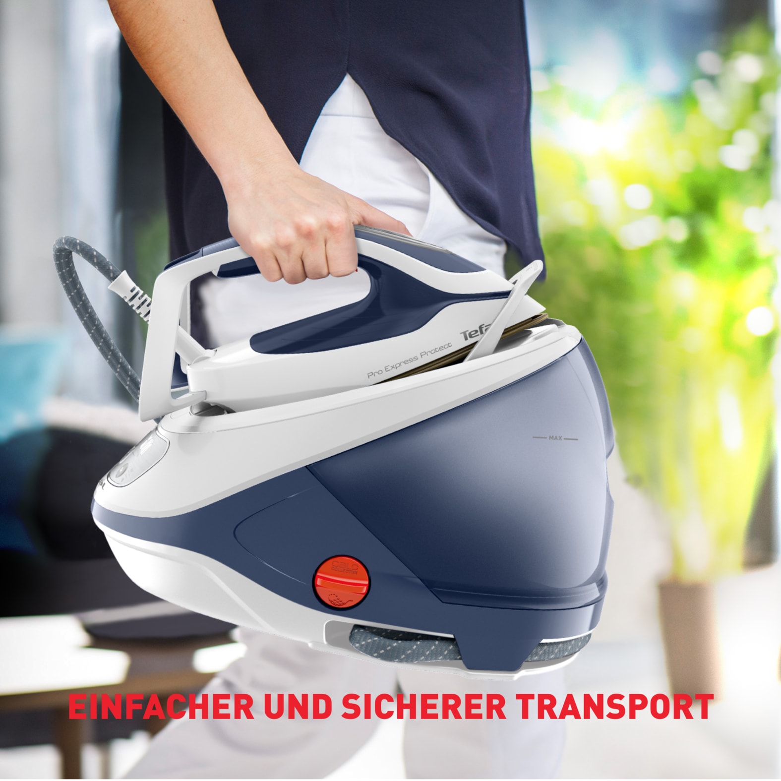 Tefal Dampfbügelstation »Tefal GV9225 Pro Express Protect« 1.800 ml Wassertank