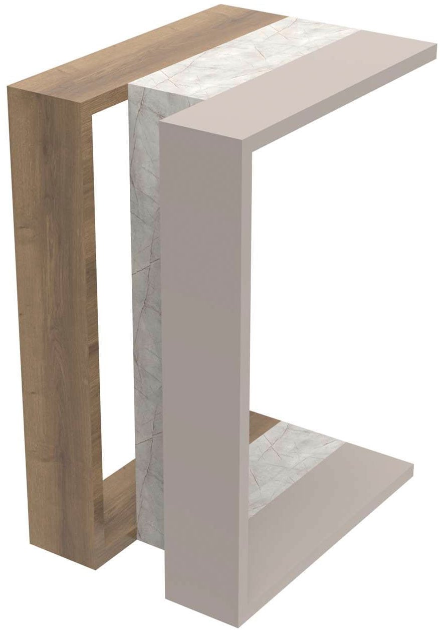 Decortie Beistelltisch »MUJU BEISTELLTISCH«, (Packung, 1 St.), Leichte Montage, Lagerung, Platzsparend