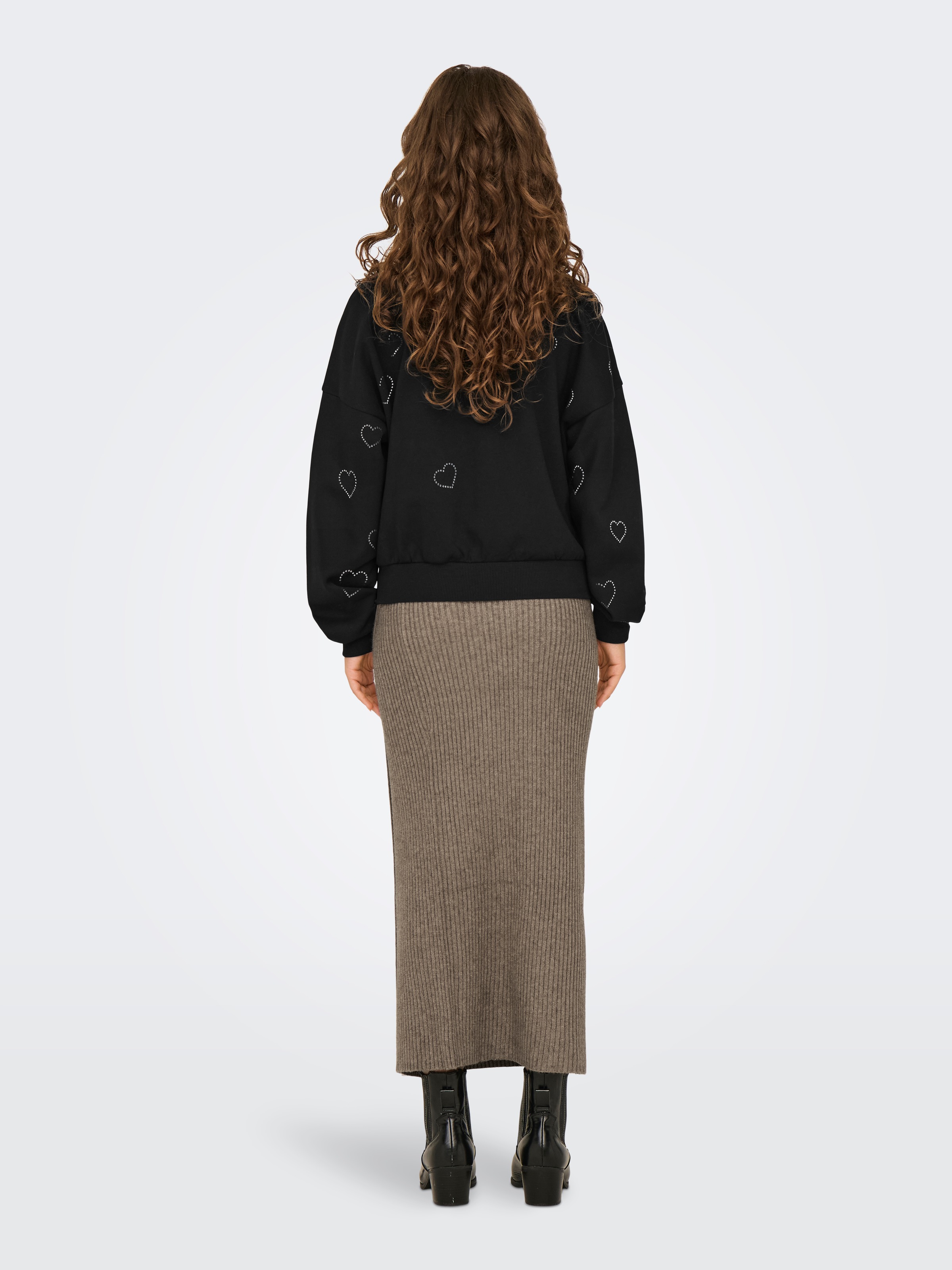 ONLY Sweatshirt »ONLBERIT L/S O-NECK SWT«