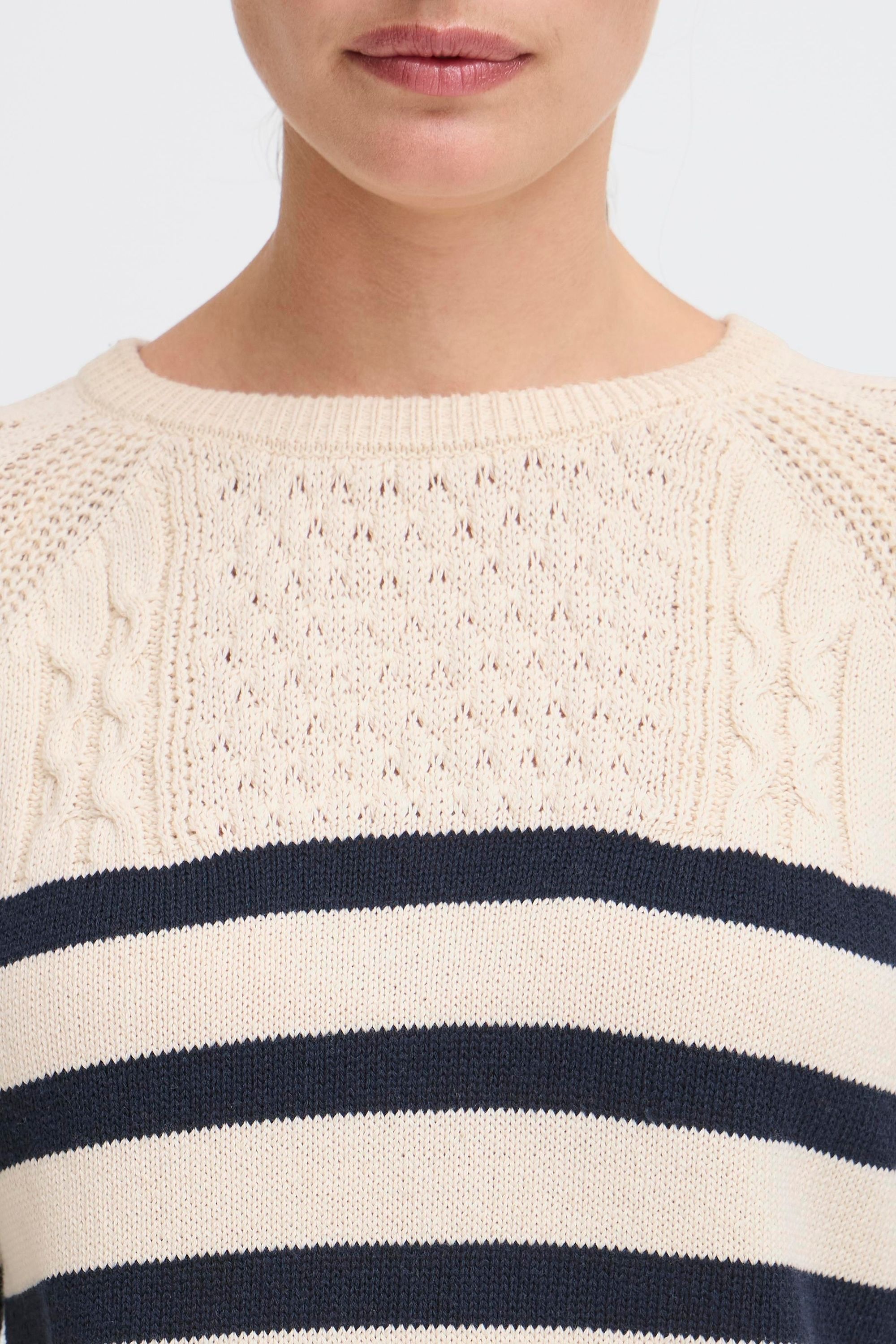 OXMO Strickfleece-Pullover "Strickpullover OXSanva" günstig online kaufen