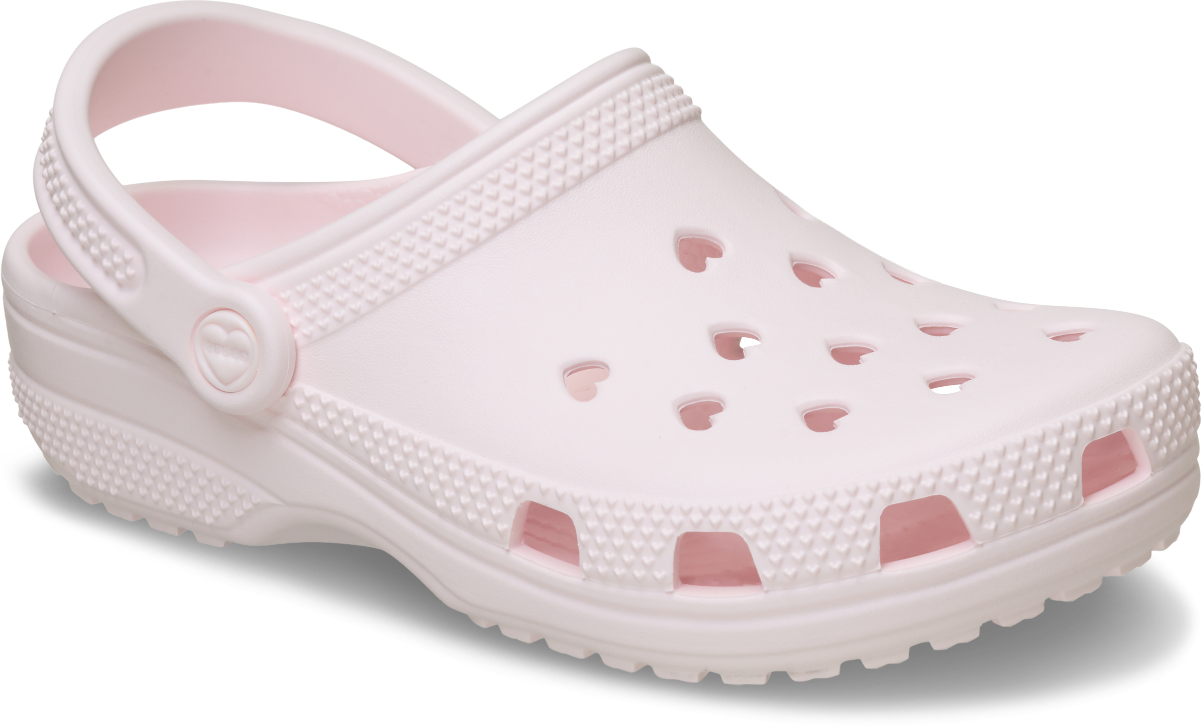 Crocs Clog "Classic Hearts Cut Out Clog" Hausschuh, Schlupfschuh, Sommerschuh mit Cut-Outs
