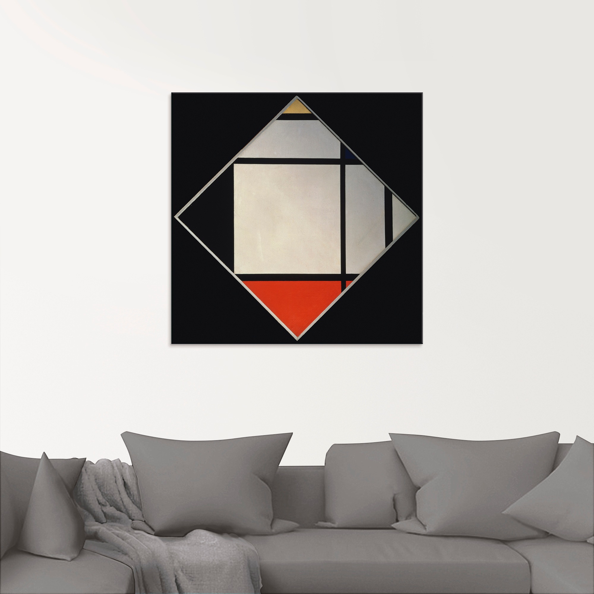 Artland Glasbild »Rhombus II.«, Muster, (1 St.), in verschiedenen Größen