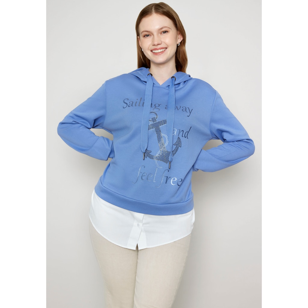 ZABAIONE Kapuzensweatshirt »El44ianne«, (1 tlg.)