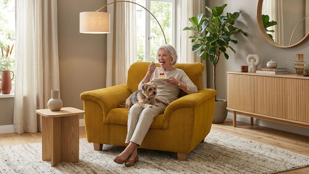 OTTO home Sessel "Eggery Sitzbreite 58 cm, Holzfüße" Sessel mit oder ohne Kopfteilverstellung erhältlich