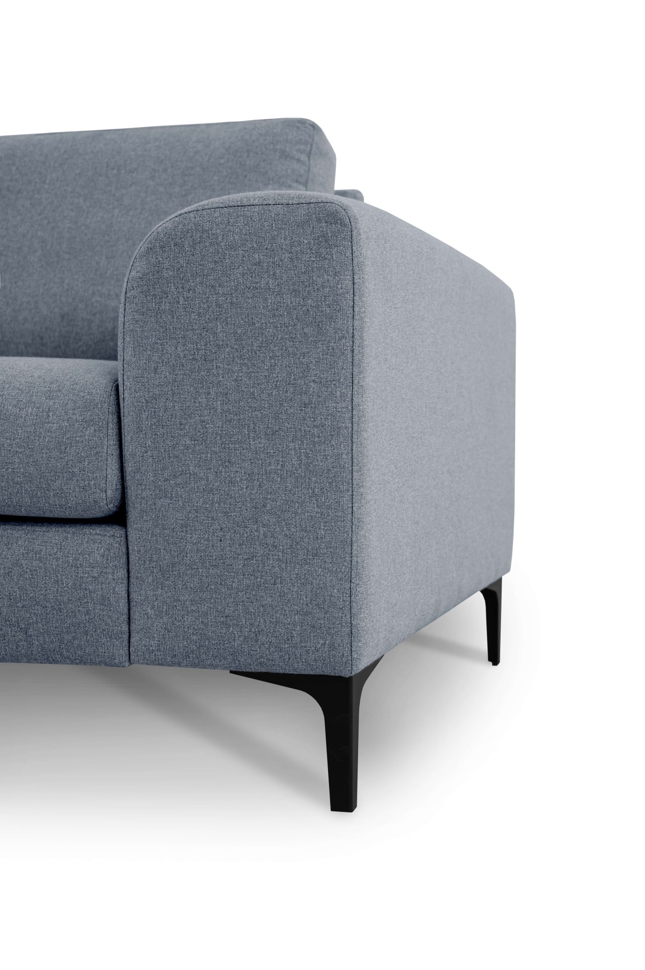 INOSIGN Ecksofa »Henry«, mit Metallbeinen, in modernem Design