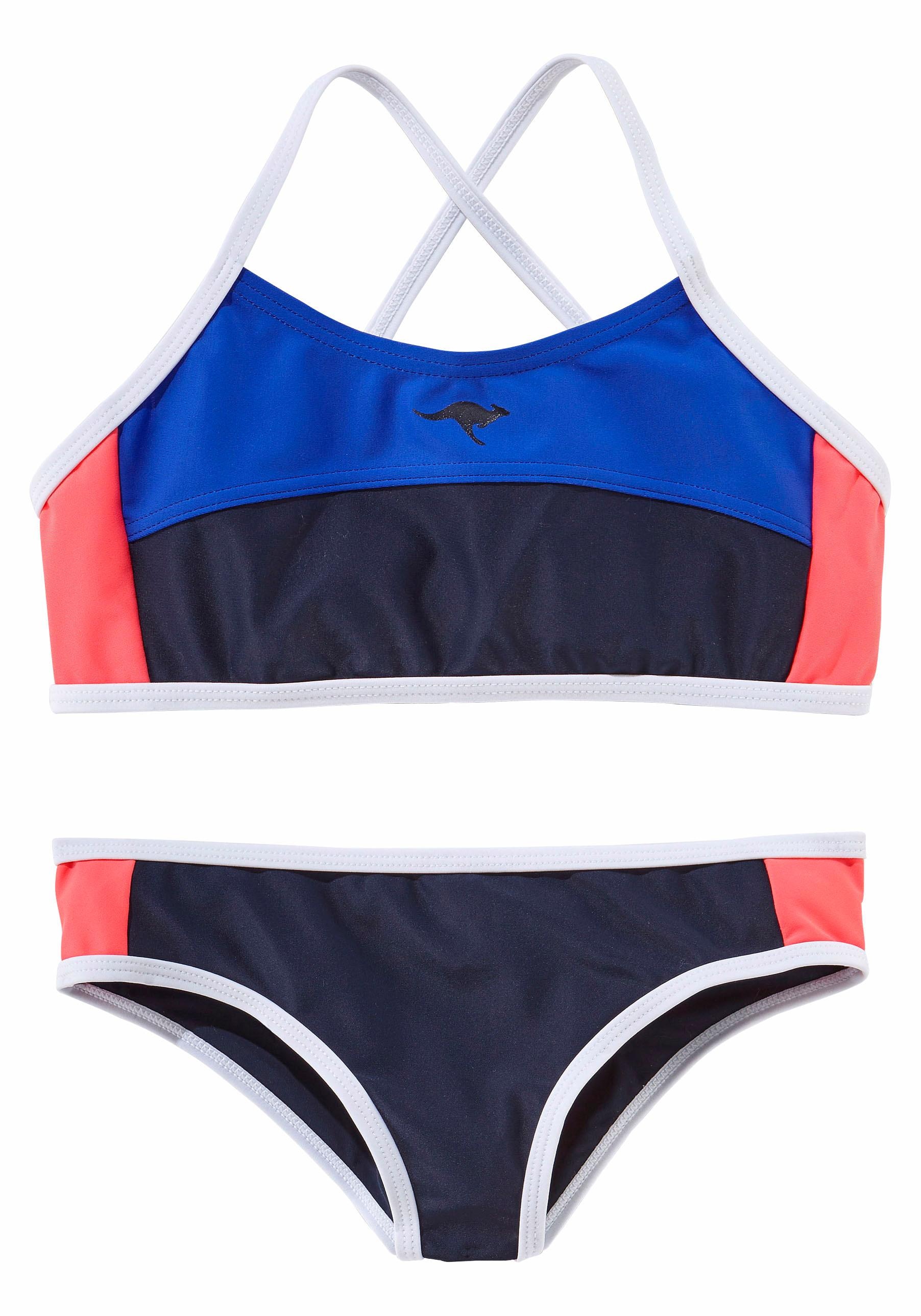 KangaROOS Bustier-Bikini, im sportlichen BAUR | kaufen Look online