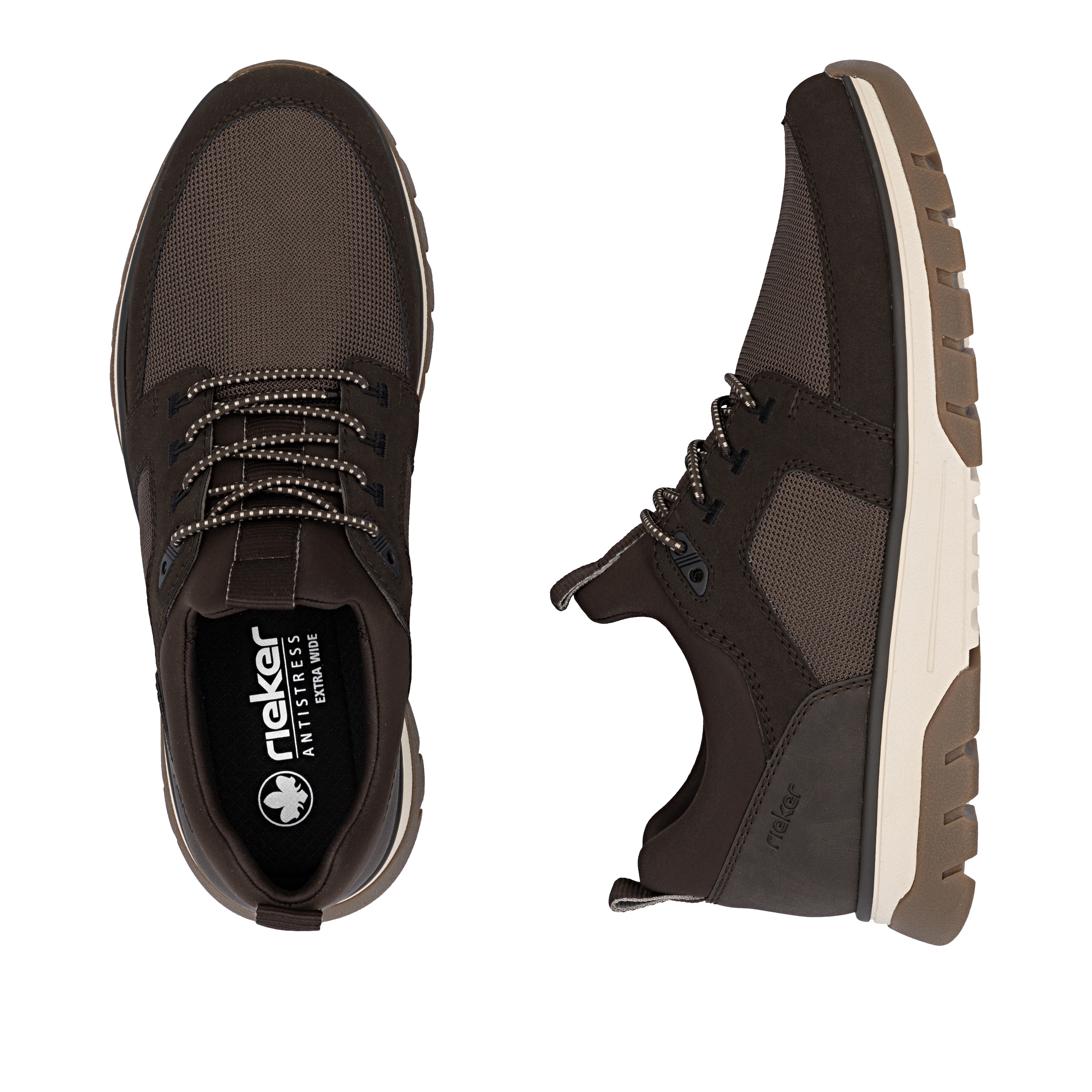 Rieker Slip-On Sneaker, Slipper, Schlupfschuh, Halbschuh mit weicher MemoSoft-Innensohle