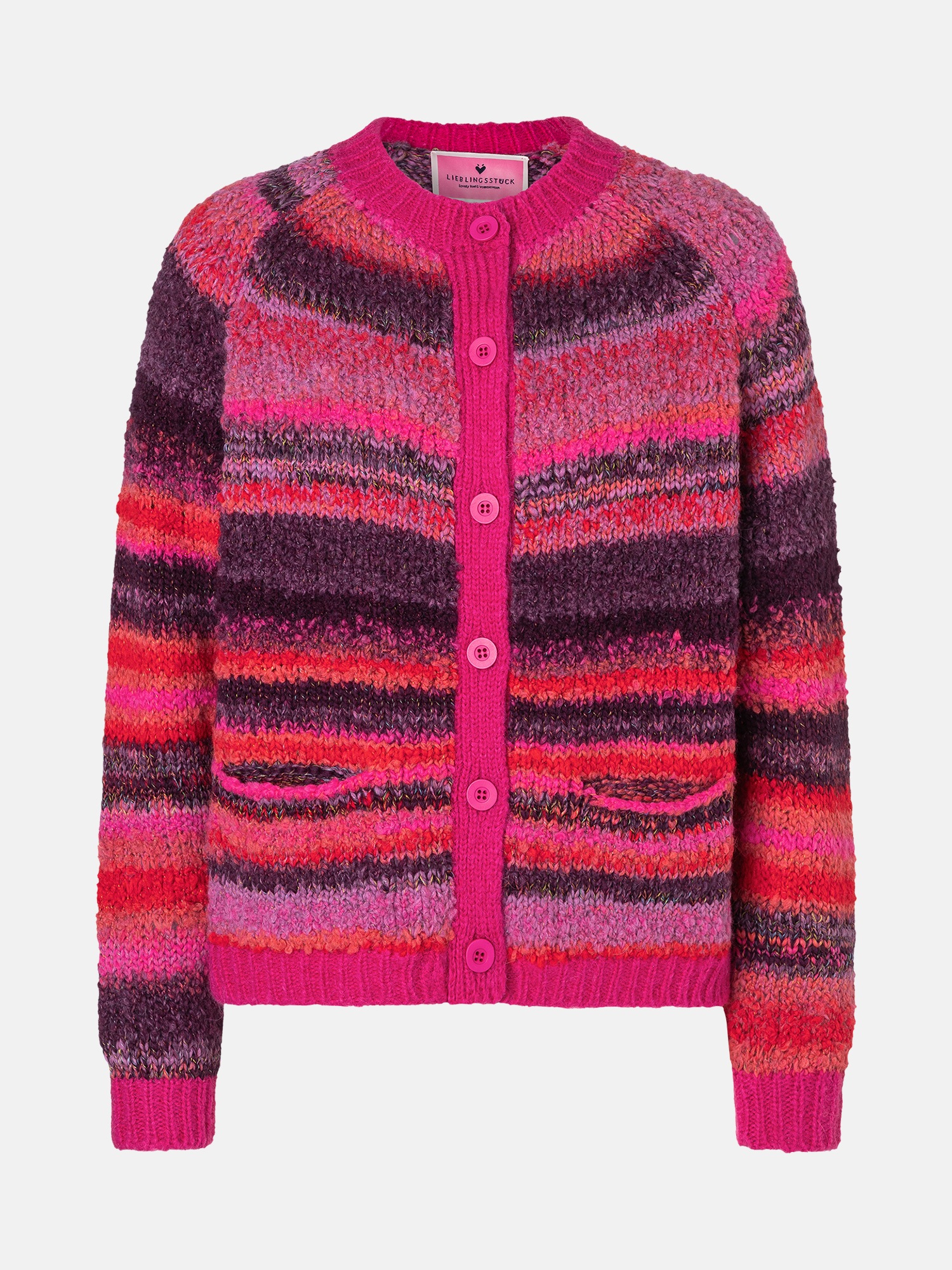 Lieblingsstück Strickjacke "AmeliaL" mit Alpakawolle und Wolle günstig online kaufen