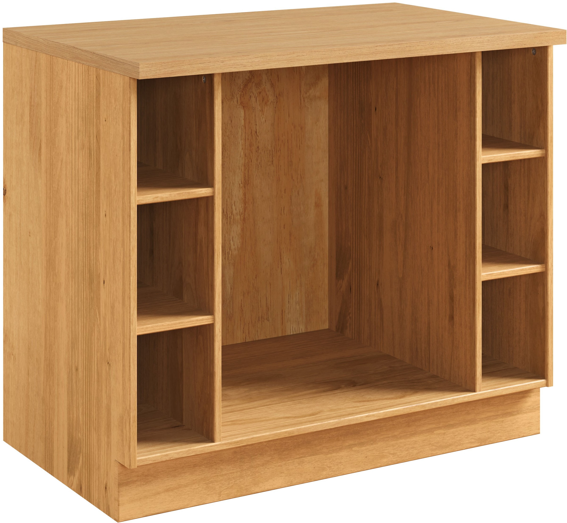 Home affaire Herdumbauschrank "Teramo" Breite 100 cm, seitlich je 3 offene günstig online kaufen