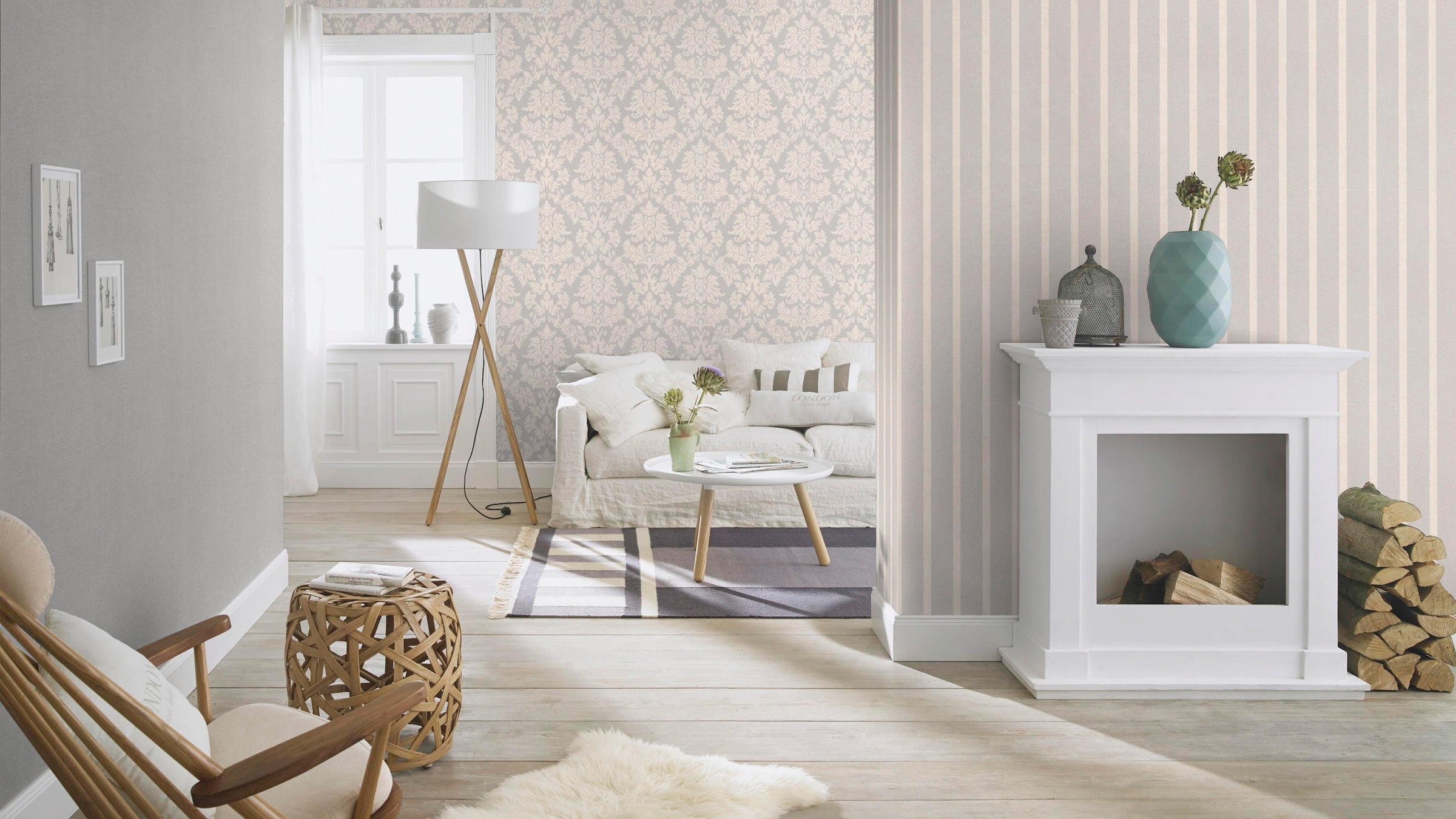 Rasch Vinyltapete »Wall Textures 2020 Vol. IV«, uni-Strukturmuster