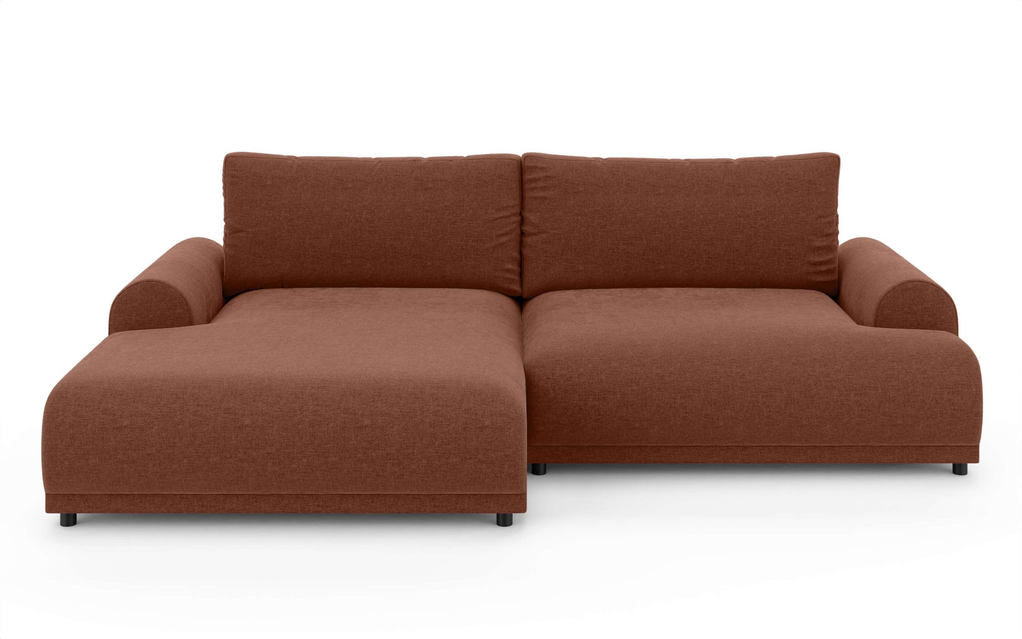 Home affaire Ecksofa "Marsby, mit Bettfunktion und Bettkasten, Maße: B/H/T günstig online kaufen