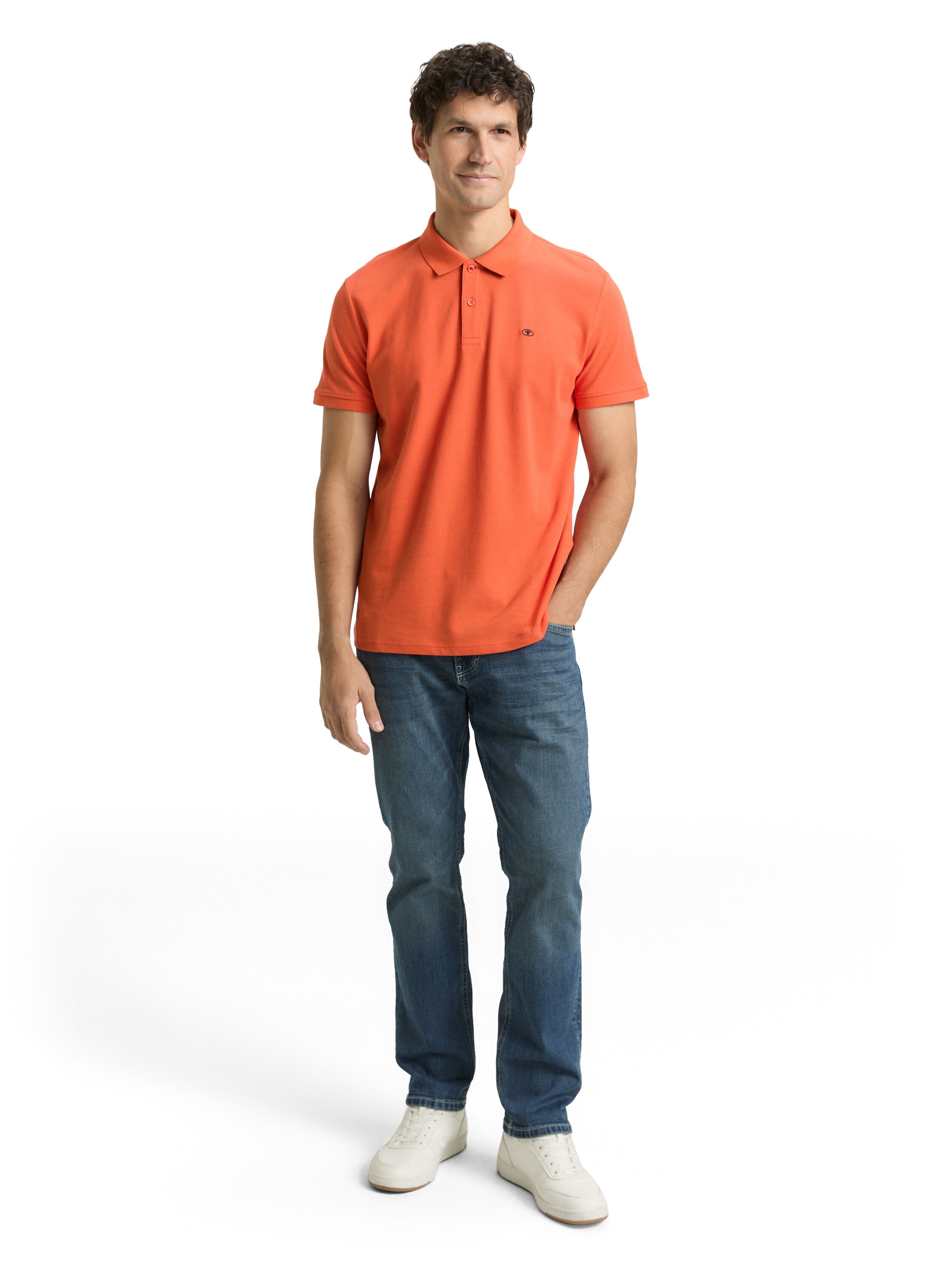 TOM TAILOR Poloshirt mit Logo Stickerei