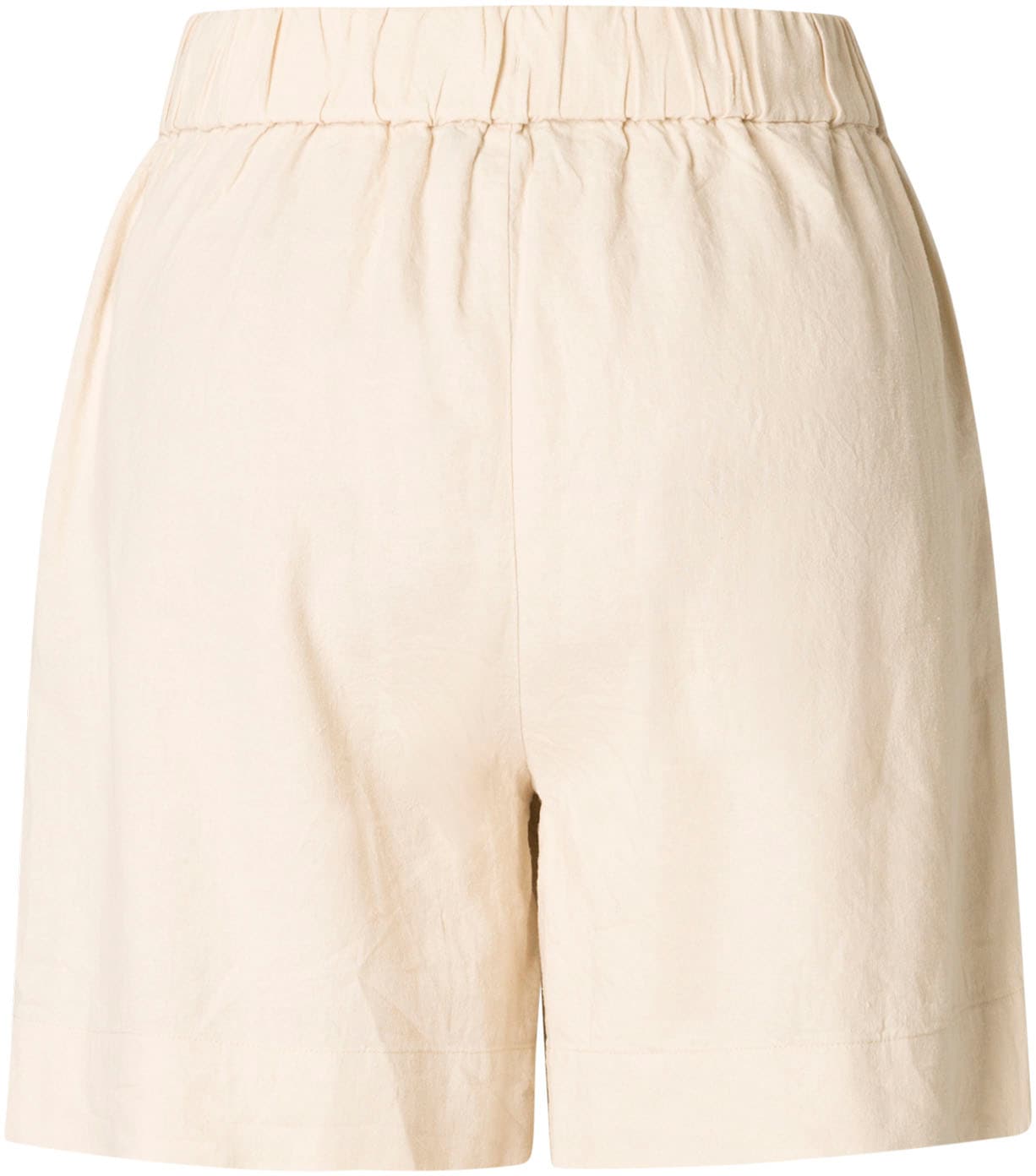 Base Level Shorts, Sommerhose im Leinenmix