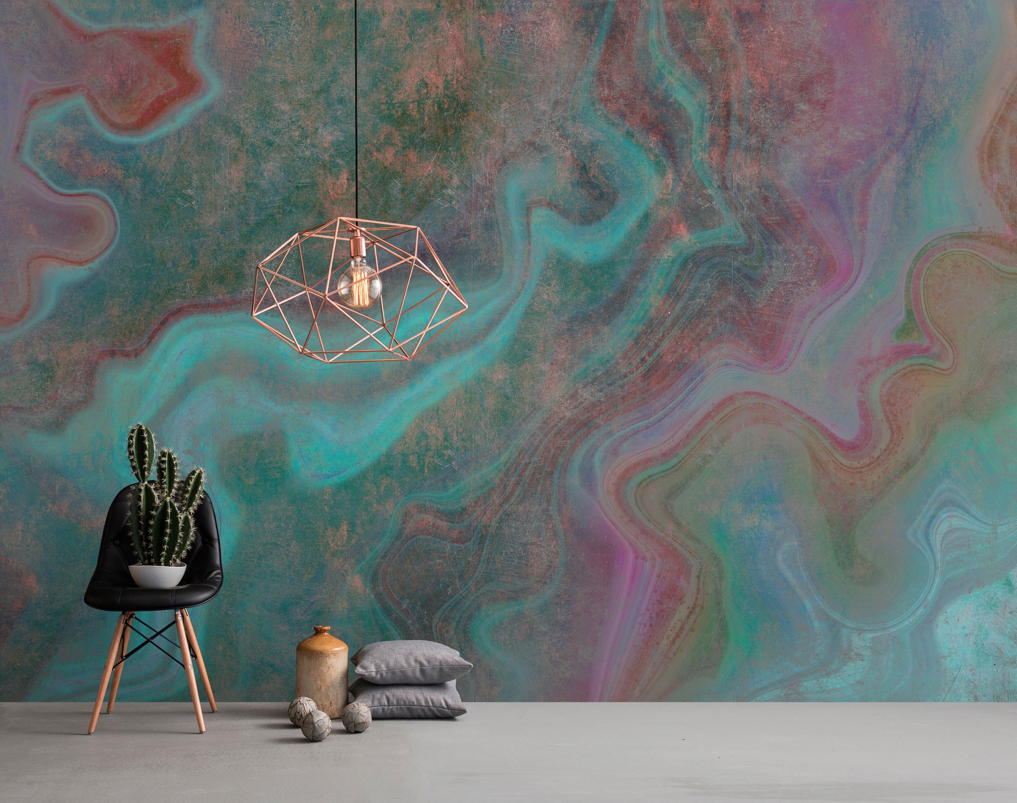 living walls "Walls by Patel Marble 3" glatt Vlies, Wand, Schräge günstig online kaufen