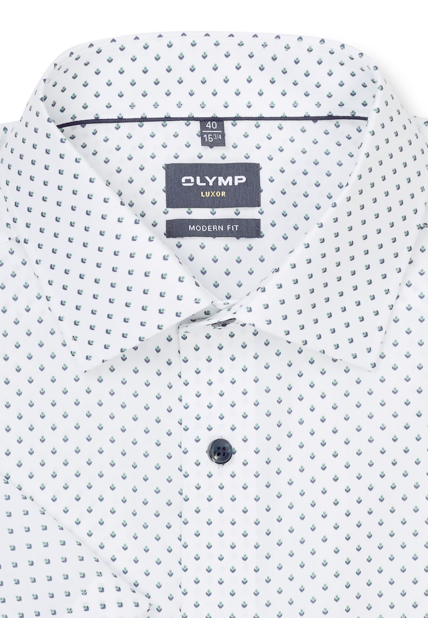 OLYMP Kurzarmhemd »Luxor« Businesshemd, modern fit, New-Kentkragen