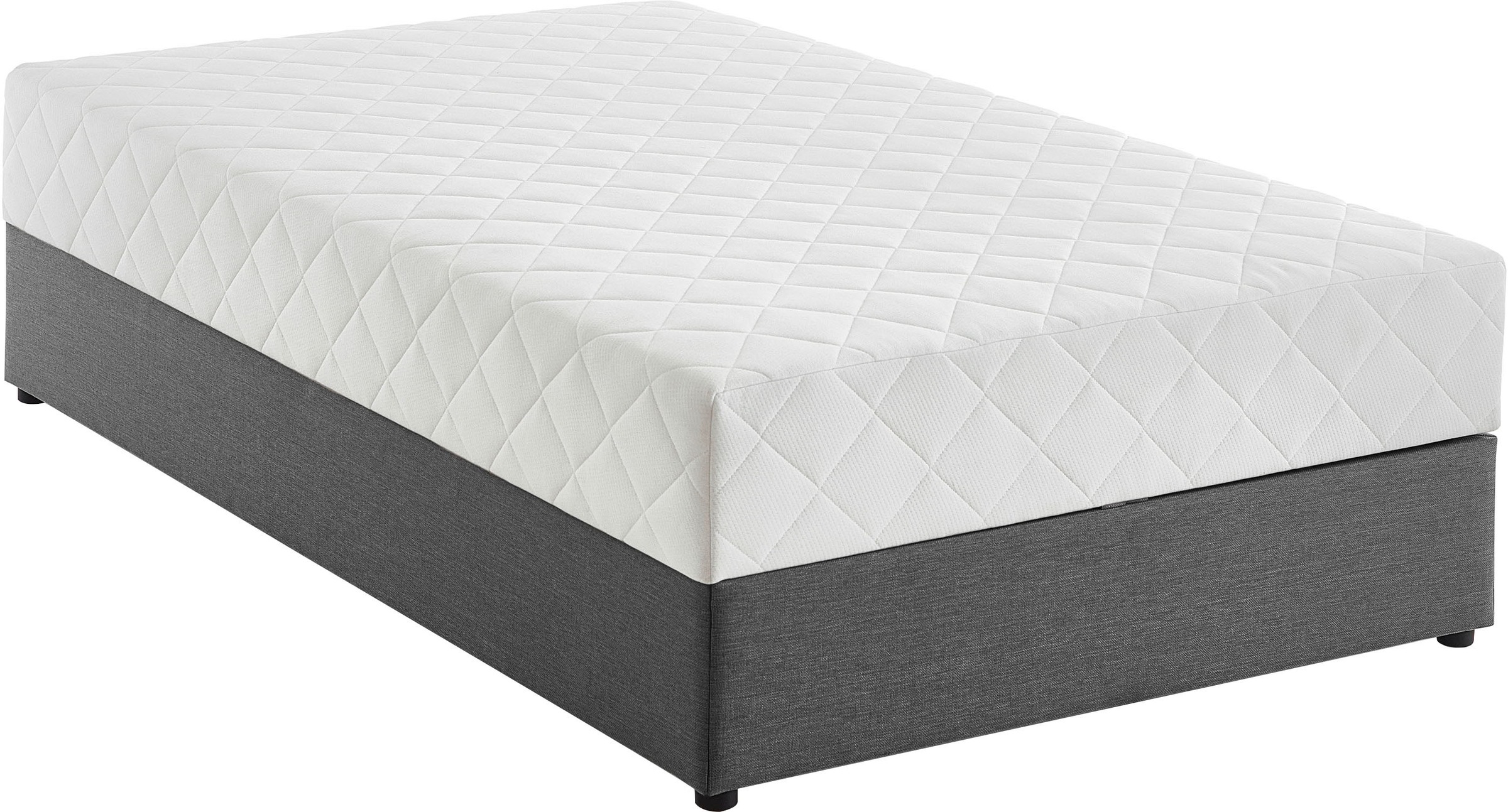 ATLANTIC home collection Boxbett »BELINA«, mit Taschenfederkernmatratze und geräumigem Bettkasten