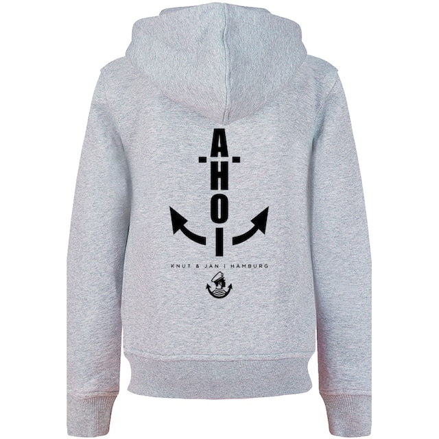 F4NT4STIC Kapuzenpullover »Ahoi Anker Knut & Jan Hamburg«, Print online  kaufen | BAUR