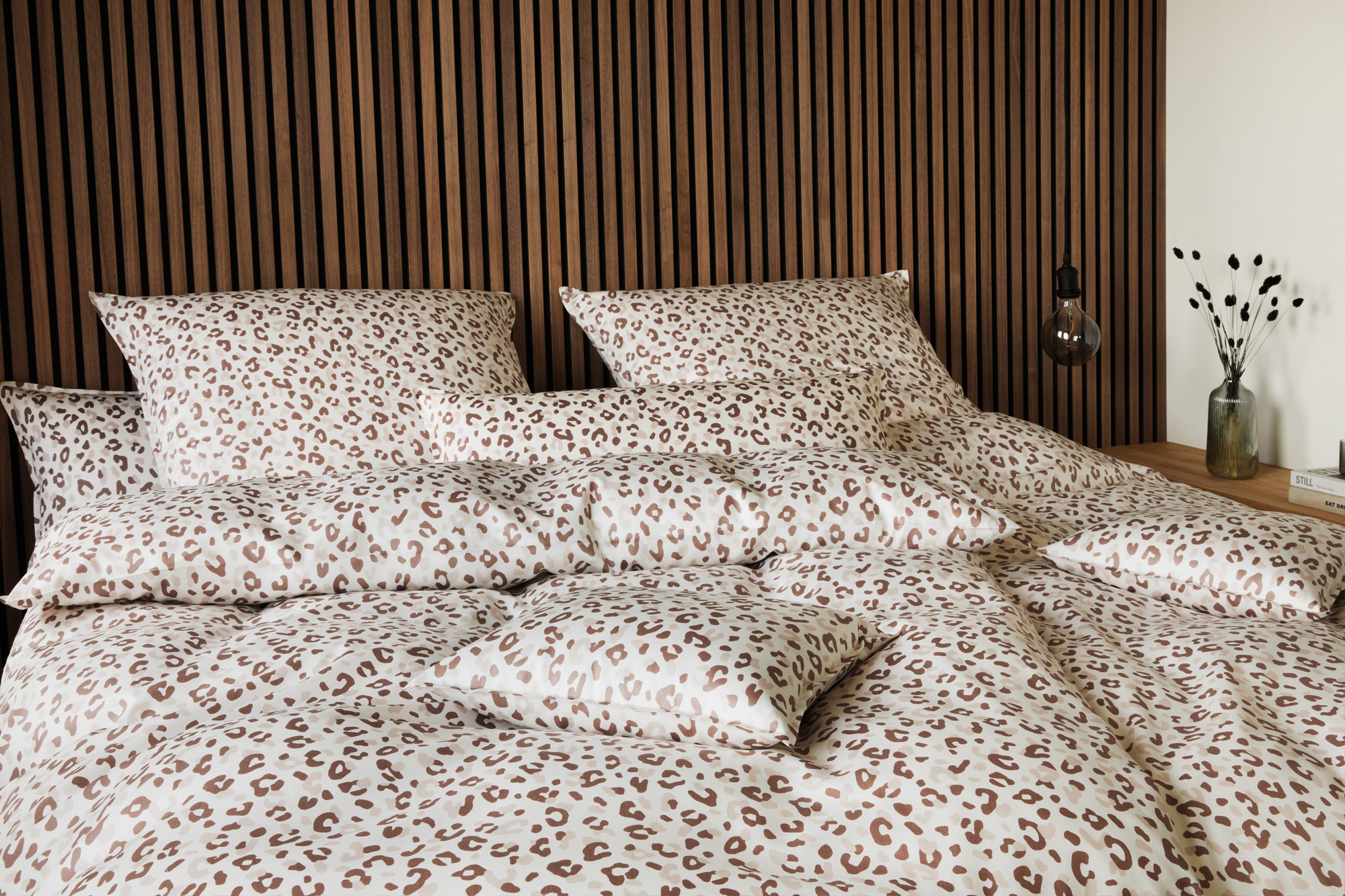 Elegante Bettwäsche »Leolook« 2 Stk. angenehmes Hautgefühl
