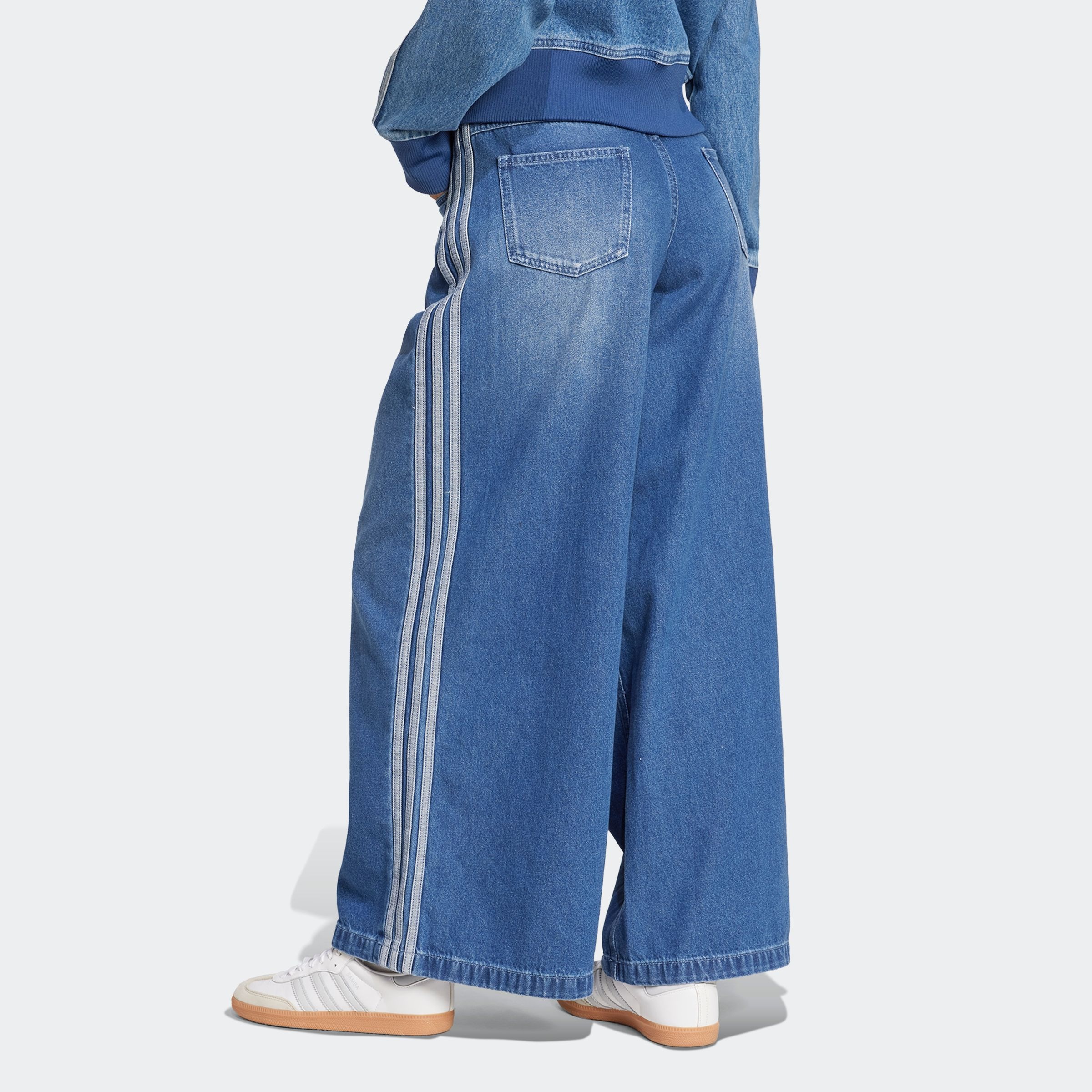 adidas Originals Sporthose "DENIM WIDE PANT" adidas Jeans, lässiger Style v günstig online kaufen