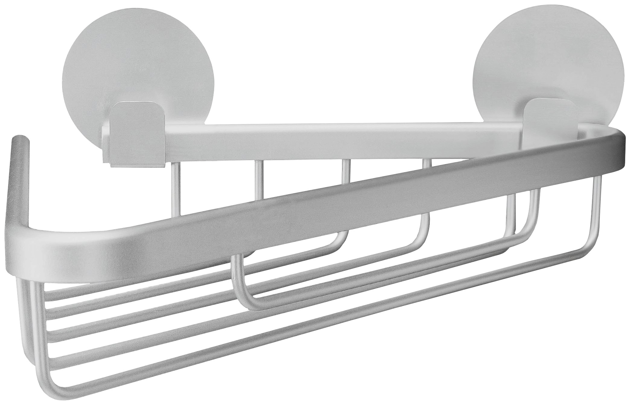Thumbnail - Kleine Wolke Duschkorb "Rocco" BxTxH: 25,4x13,5x4,5 cm, Aluminium
