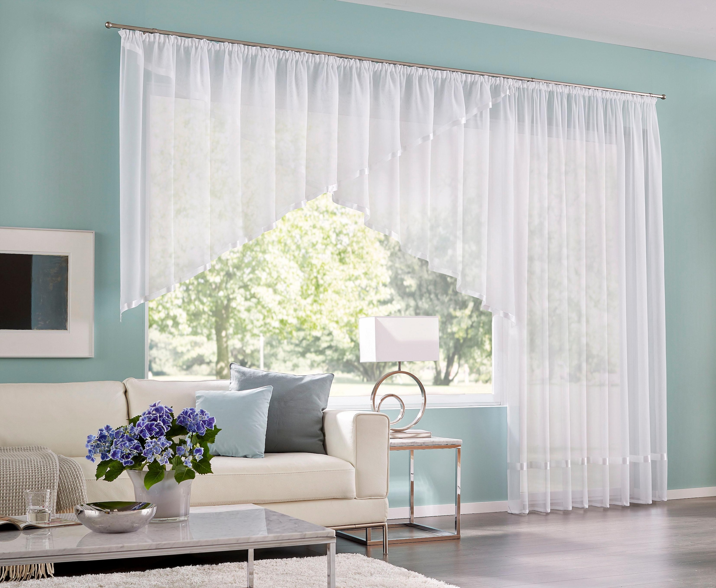 OTTO home Kuvertstore "Eby" Kräuselband 1 Stk. tlg. Gardine, Fertiggardine, günstig online kaufen