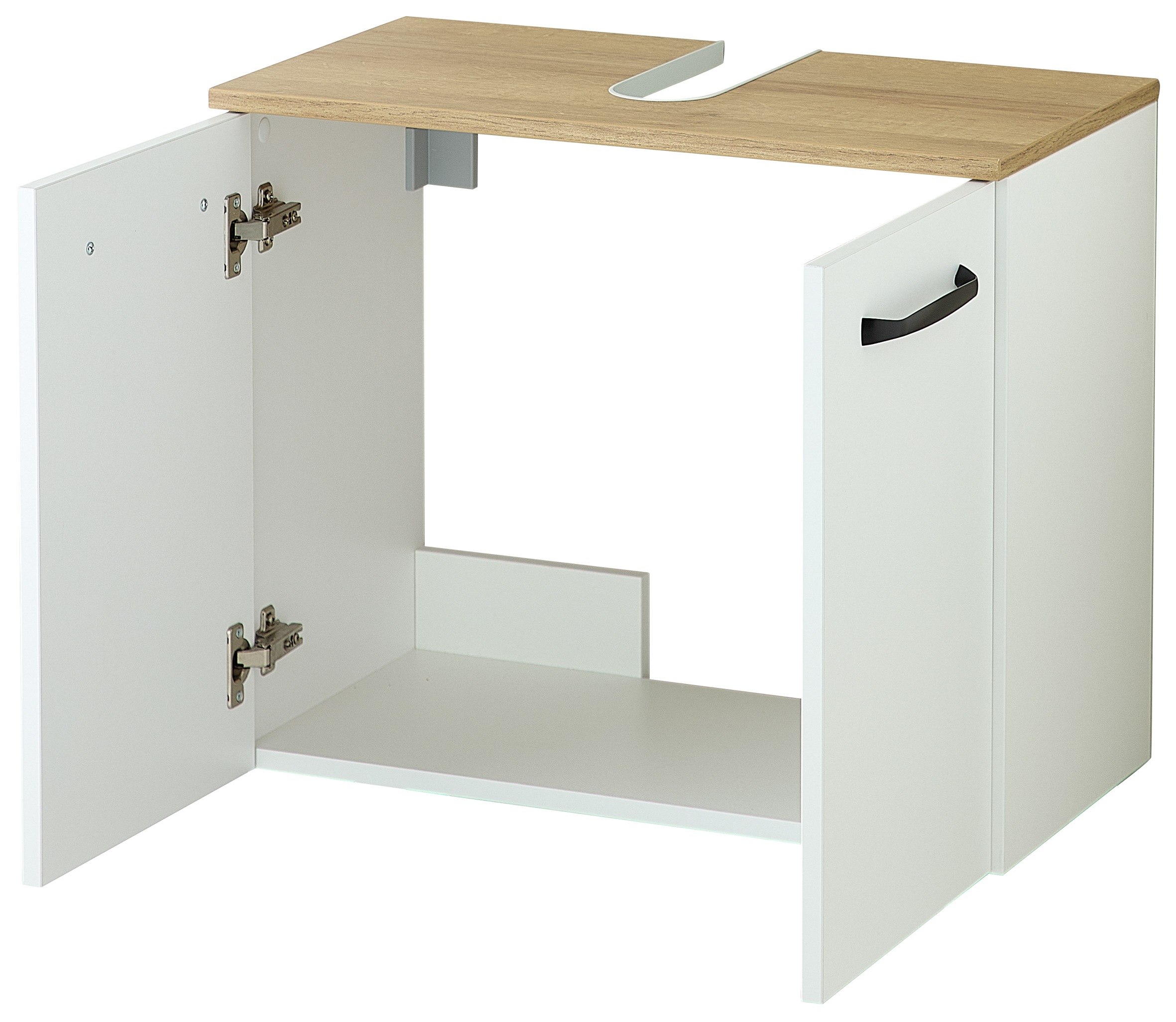 Saphir Badmöbel-Set »Quickset 500, Waschbeckenunterschrank mit Spiegel« 4 Stk. tlg.